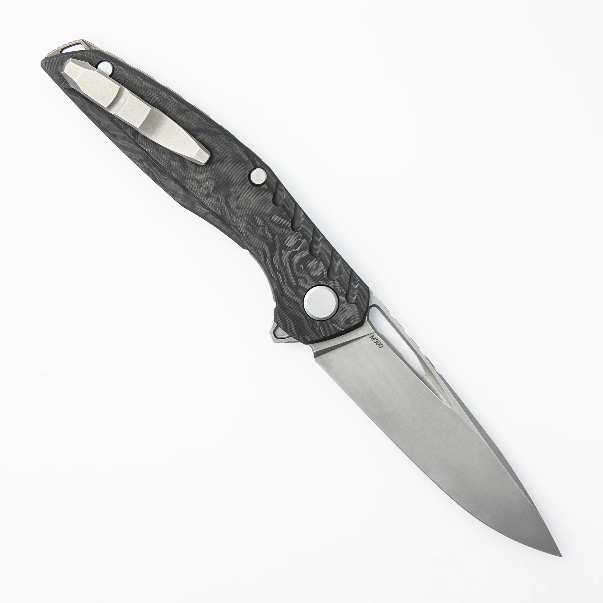 111 Gen 5.1 – M390 Blade – Carbon Fiber Handle – MRBS - Image 2