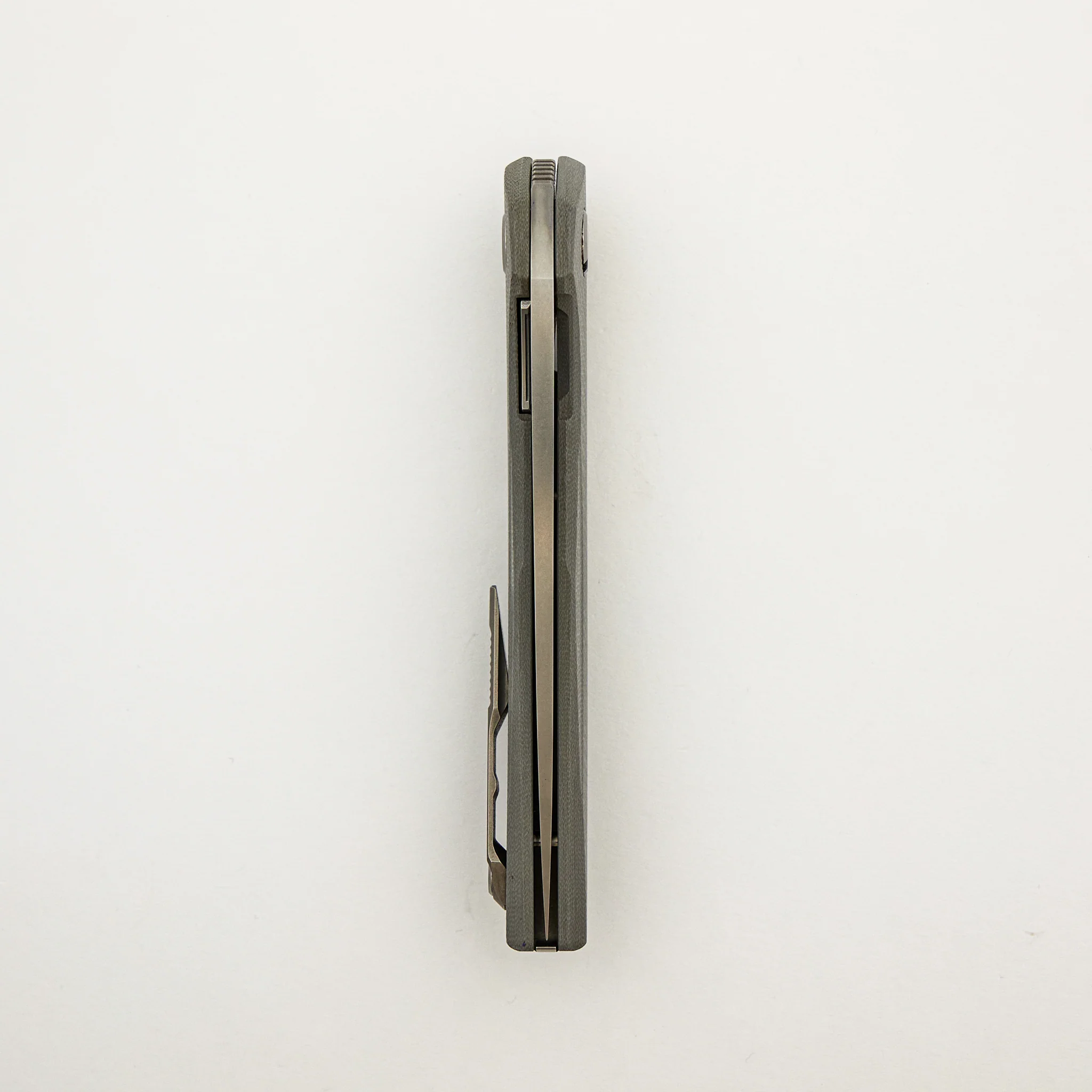 111 - Light Gray G10 Handle - Elmax Blade - MRBS - Image 5