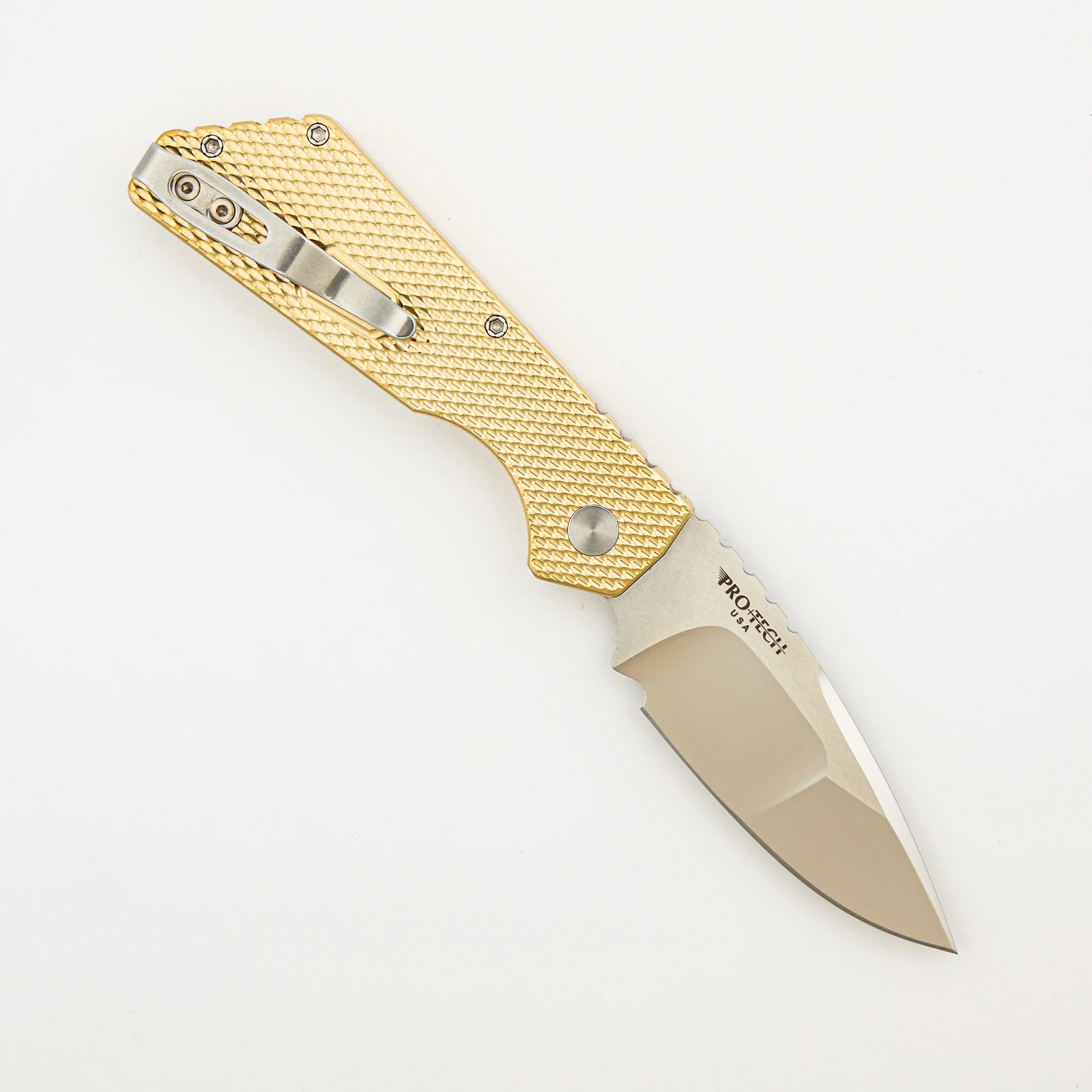 2024 PT+ Custom 005 - ALBronze Textured Handle - Mike Irie Hand Ground Mirror Polished Blade #94 of 100 - Image 2