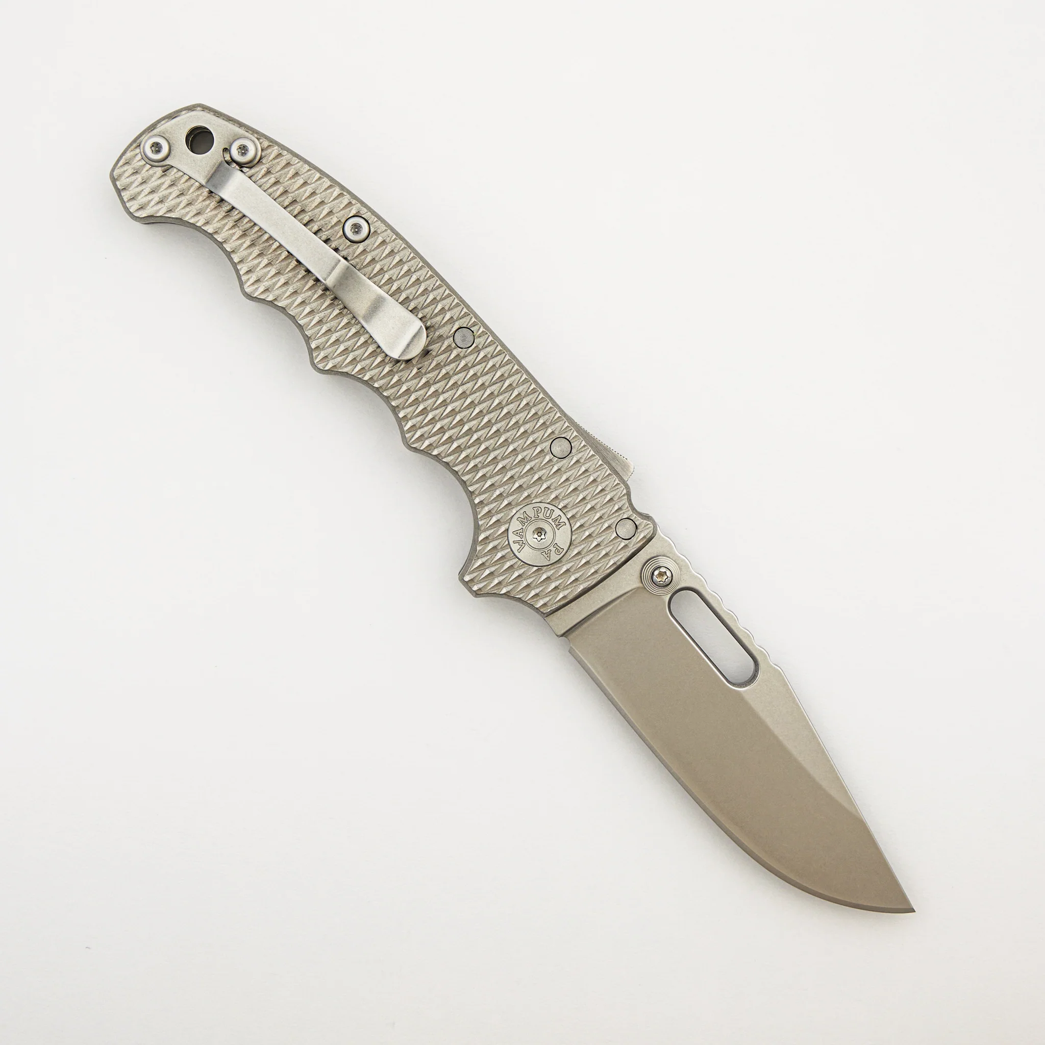 AD20 - Textured Titanium Handle - MagnaCut Blade - Image 2