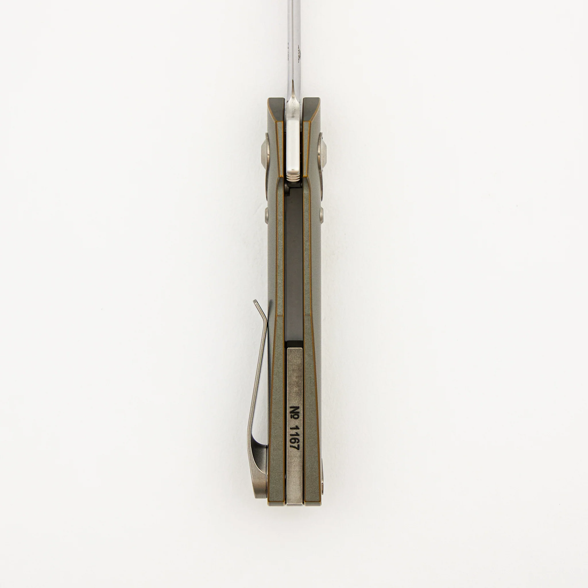 Aros - Cuprum/Satin Titanium Handle - RWL34 Blade - Image 6