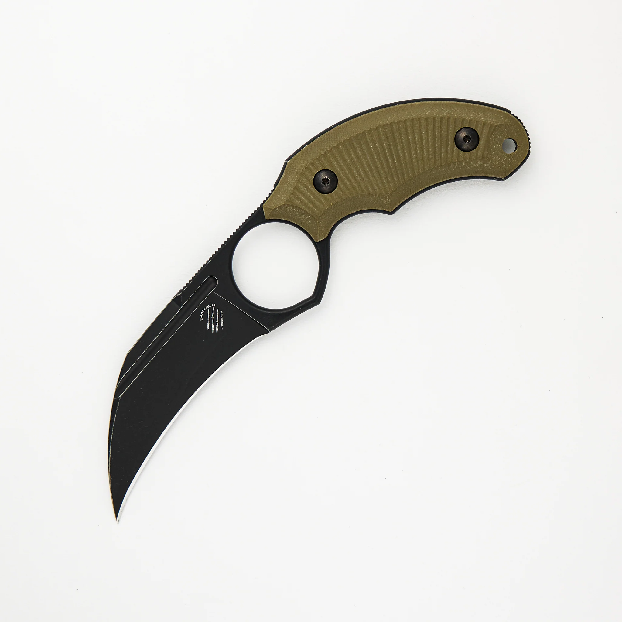 HARPY – DARK STONEWASH – OD GREEN G10 HANDLE