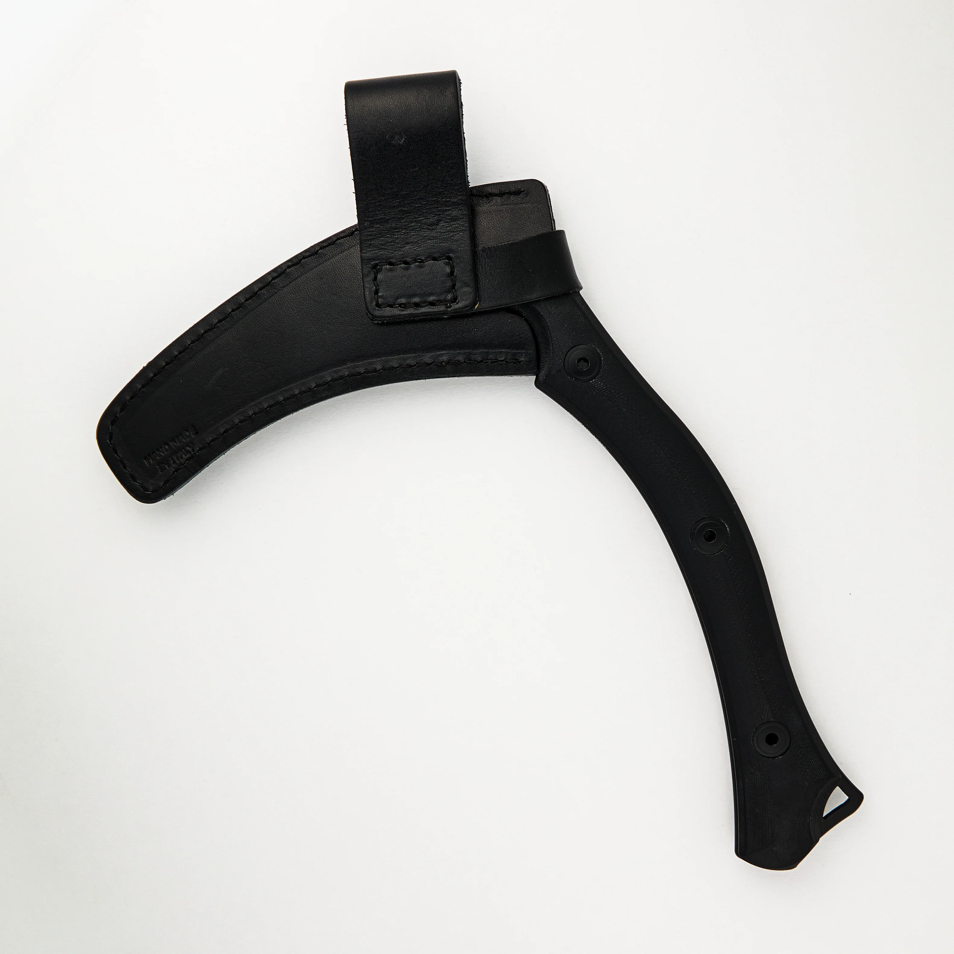 REAPERTAC – BLACK CEROKOATE BLADE – WRAPPED BLACK G10 HANDLE - Image 3