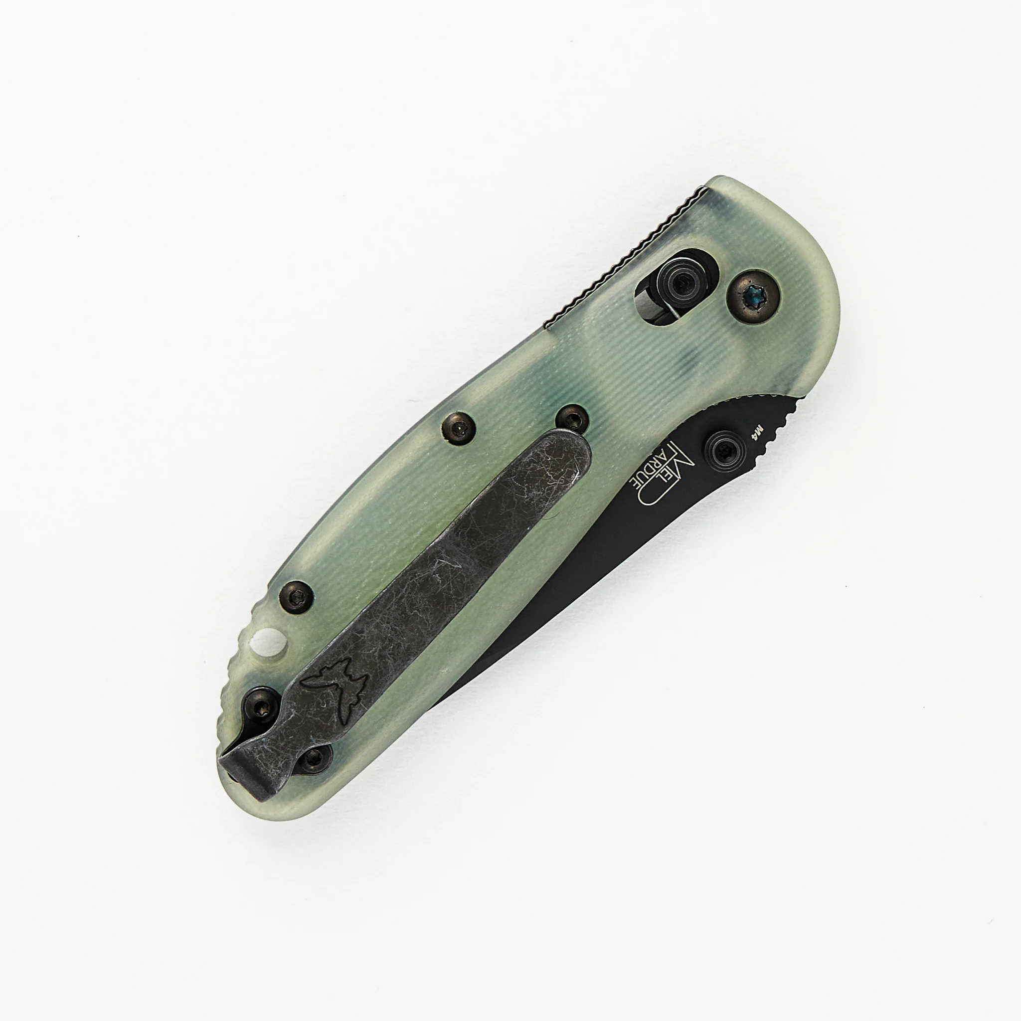 "Limited Edition" Mini Griptilian - 557BK-2205 (Mel Pardue Design) - Image 4