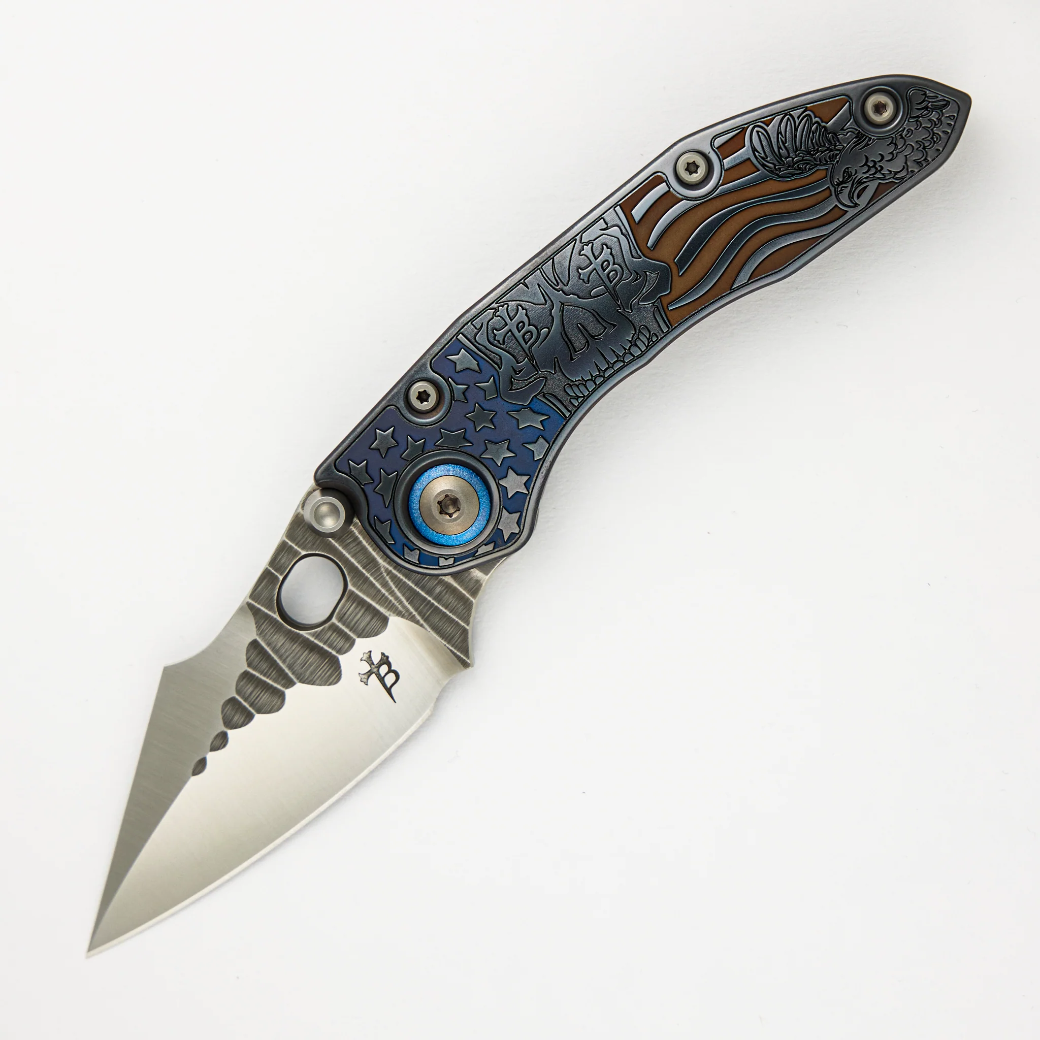 Borka Blades Stitch / Ti2 Design Collaboration Patriot Rocker