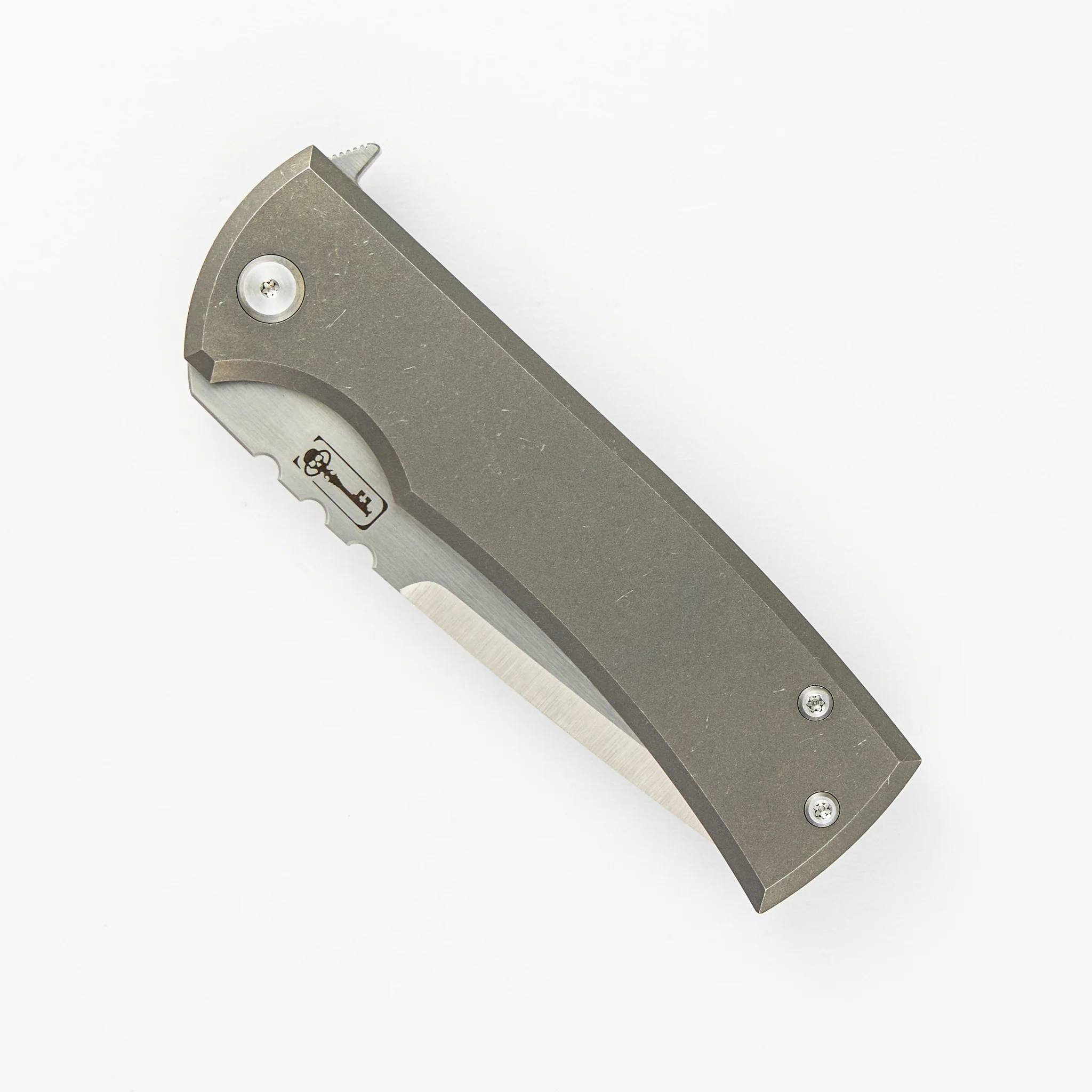 Redencion 229 Kickstop – Drop Point M390 Blade – Titanium Handle - Image 3