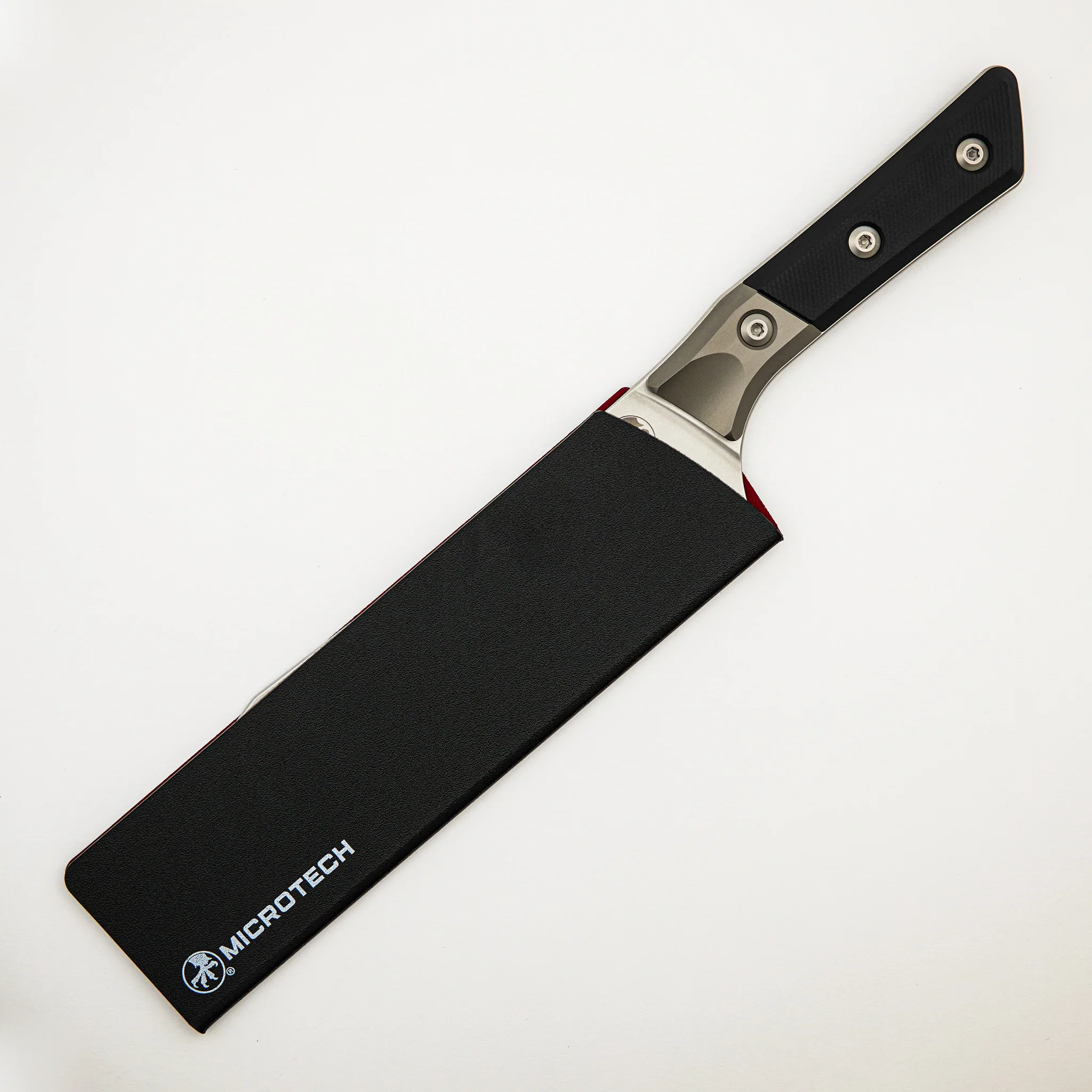 Chef Knife - G-10 Black - Bead Blast Bolster - Stonewash Standard - 3000B-10 BK - Image 3