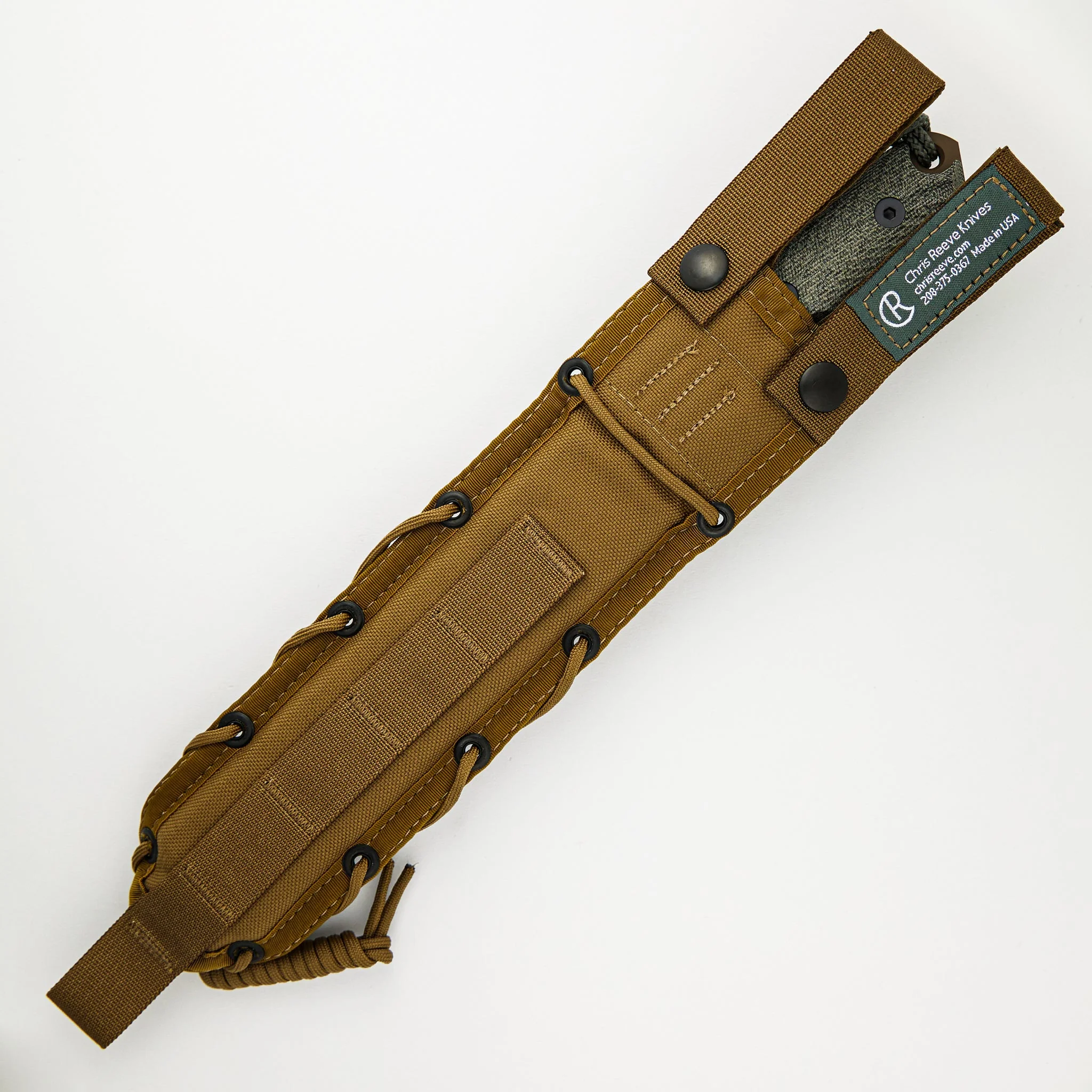 Green Beret 7" - Non-Serrated Flat Dark Earth S35VN Blade - Image 3