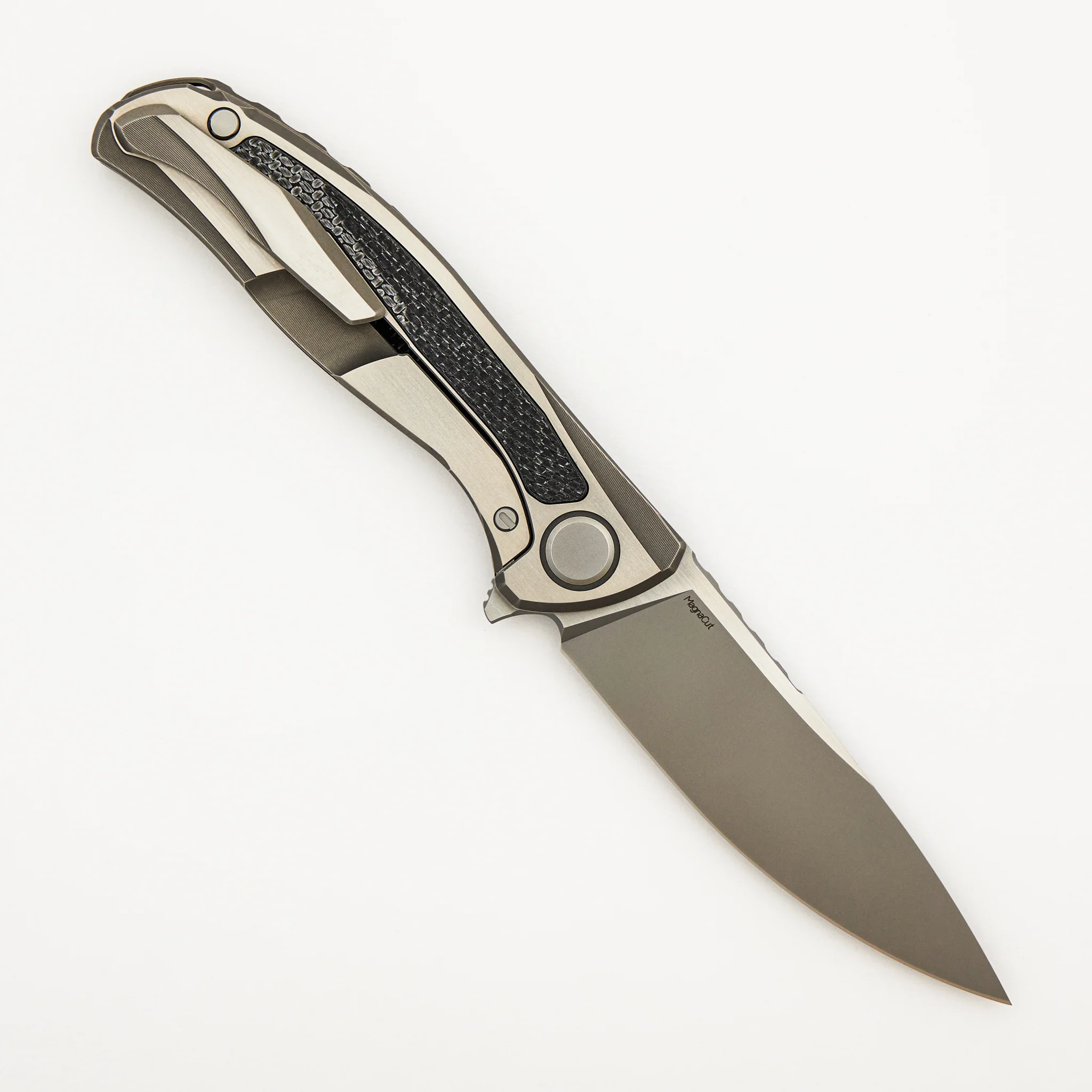 Chris Reeve Knives Collaboration Hati CGG - MagnaCut Blade - Titanium/Black Alutex Handle - MRBS - Image 2