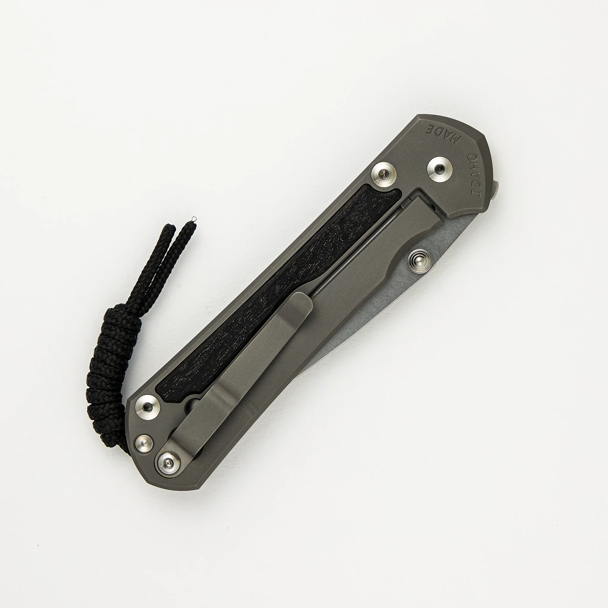 Large Sebenza 31 Bog Oak Inlay - CPM MagnaCut Blade - Silver Double Thumb Lugs - Image 39
