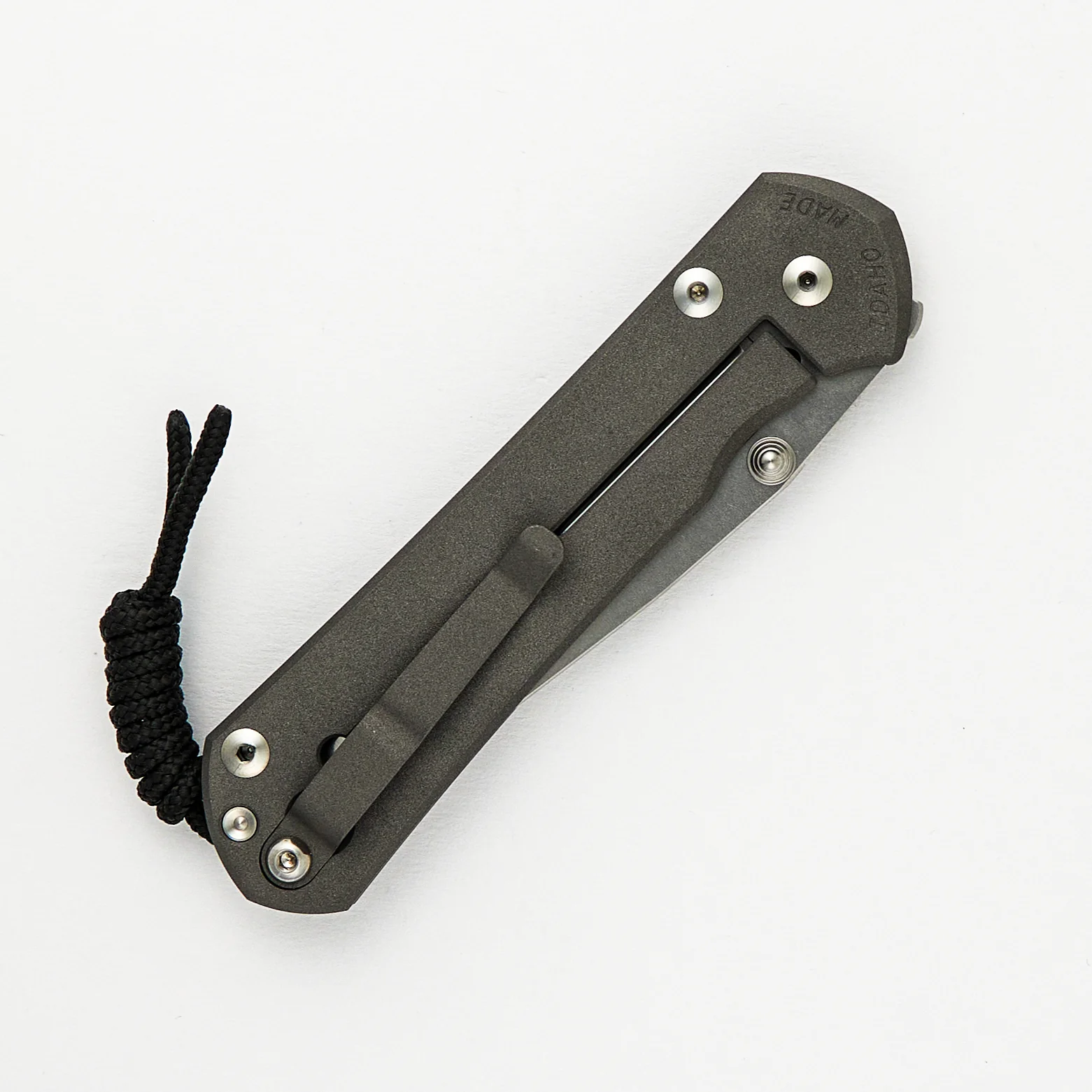Large Sebenza 31 - Polished CPM MagnaCut Blade - Silver Double Thumb Lugs - Image 4