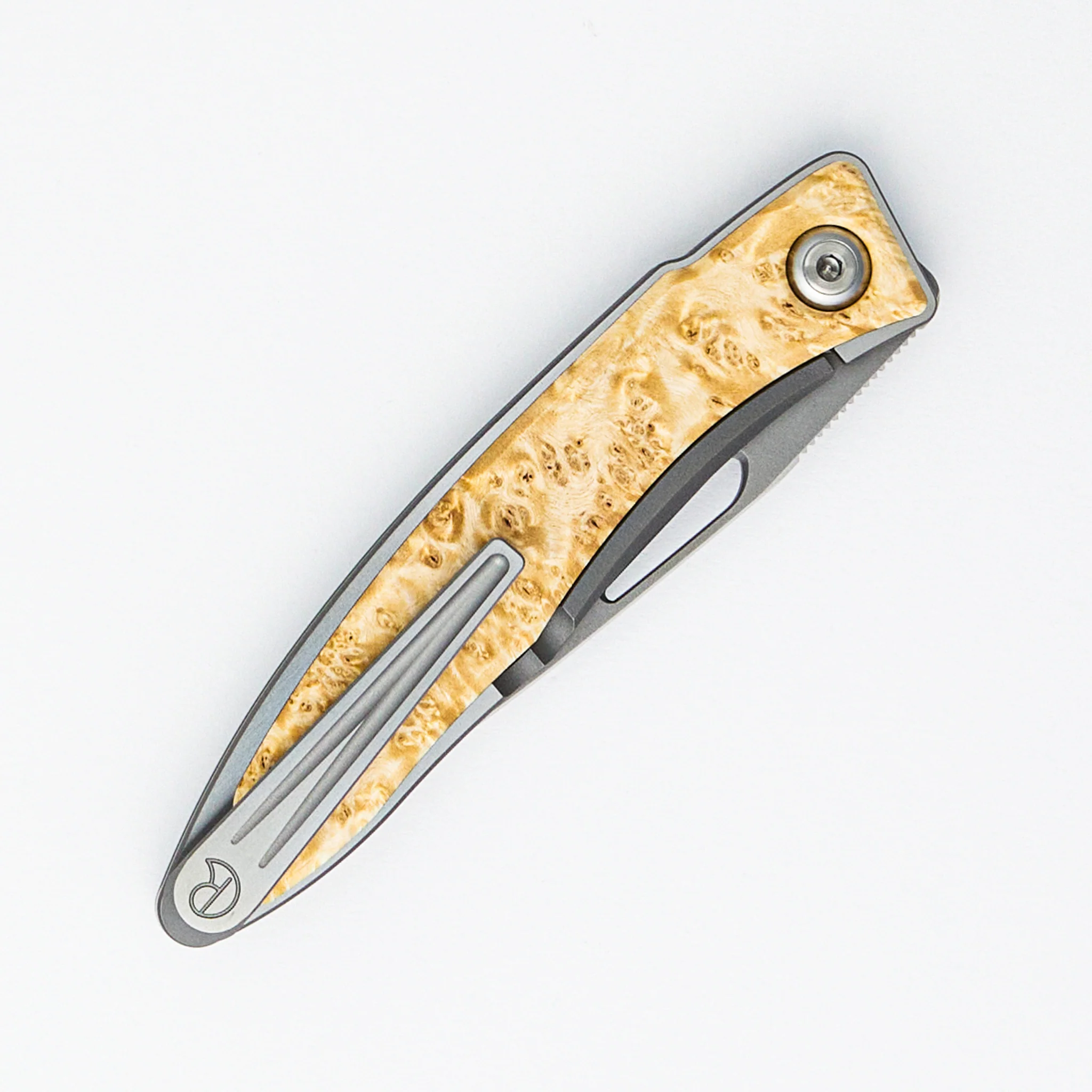 Mnandi - Box Elder Inlay - CPM MagnaCut Blade - Image 18