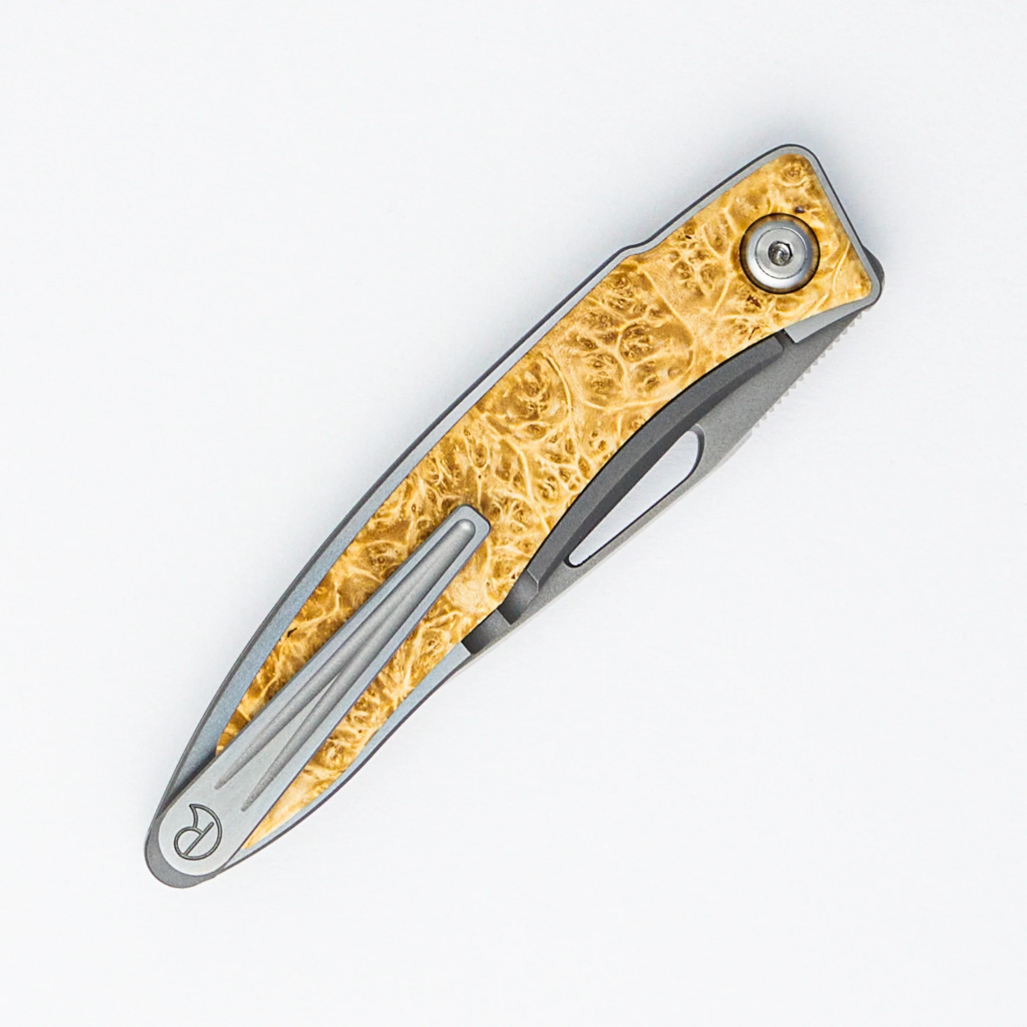 Mnandi - Box Elder Inlay - CPM MagnaCut Blade - Image 25