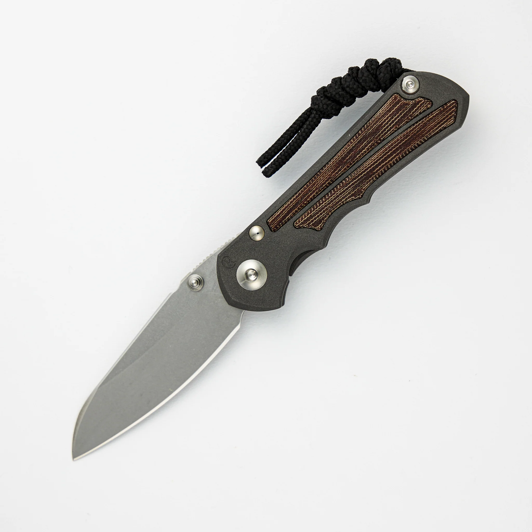 Small Inkosi - Natural Canvas Micarta Inlays - Insingo CPM MagnaCut Blade