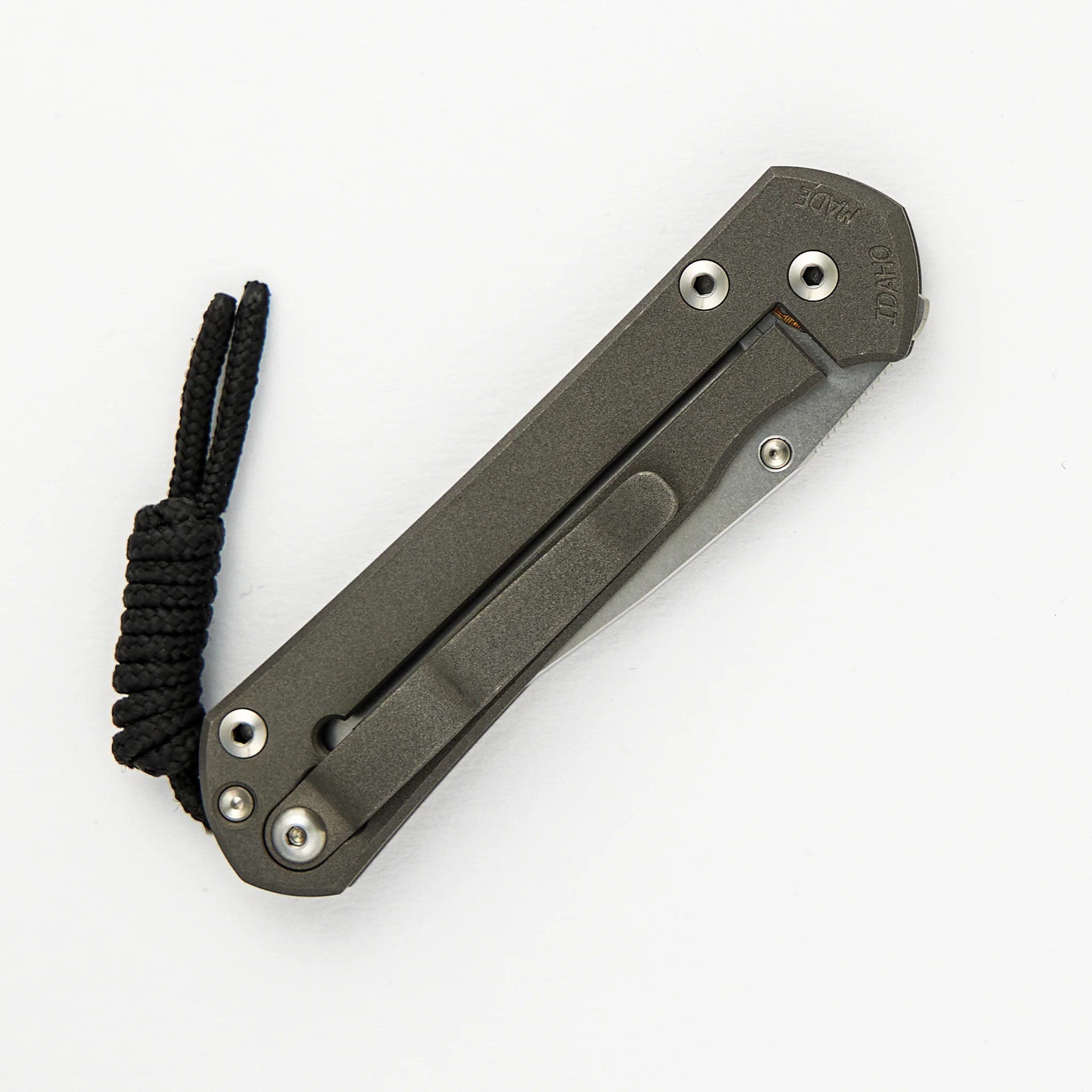 Small Sebenza 21 CGG "Patriotic" S35VN Drop Point Blade - Image 4