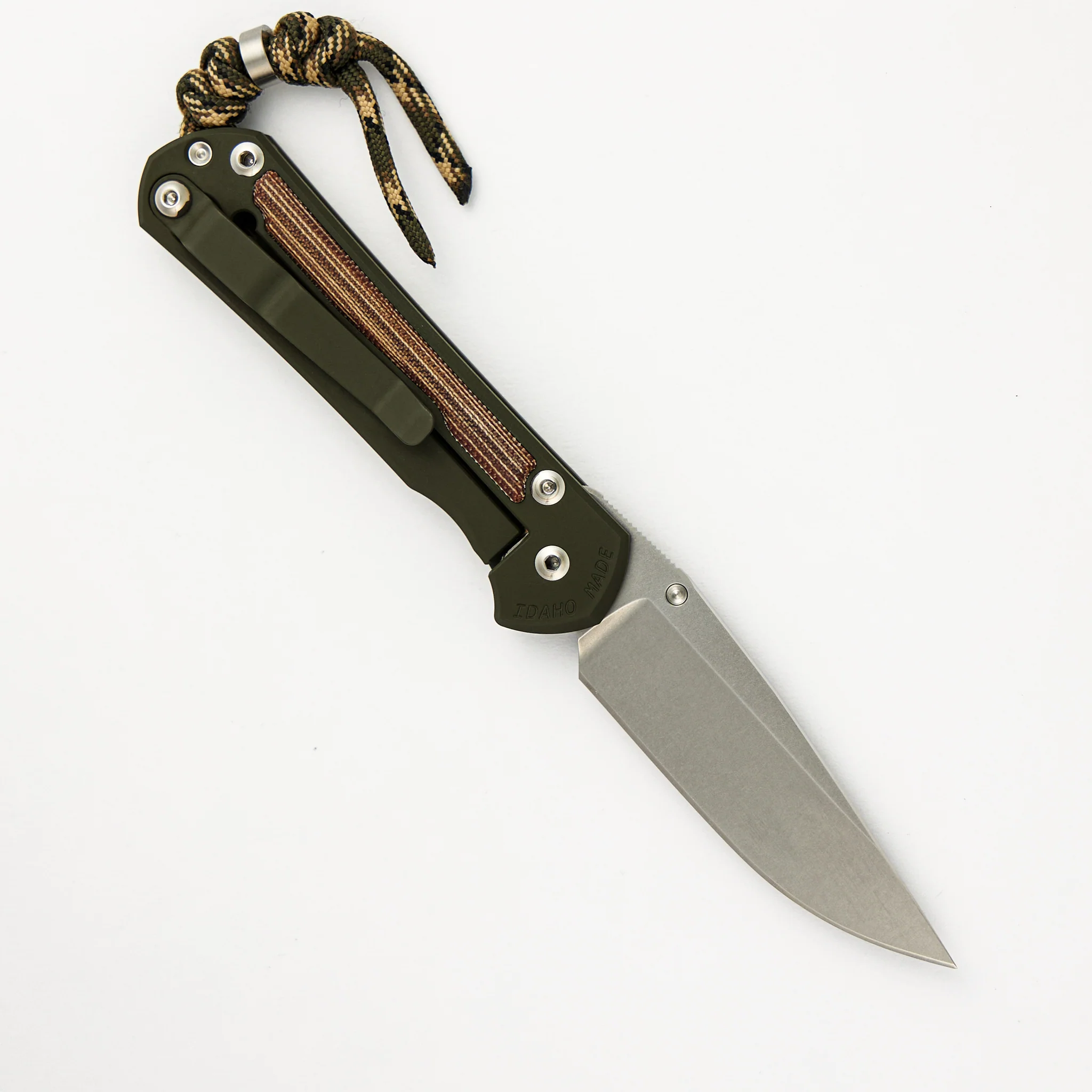 Small Sebenza 31 - Natural Micarta - Northwest Knives Exclusive - Image 2