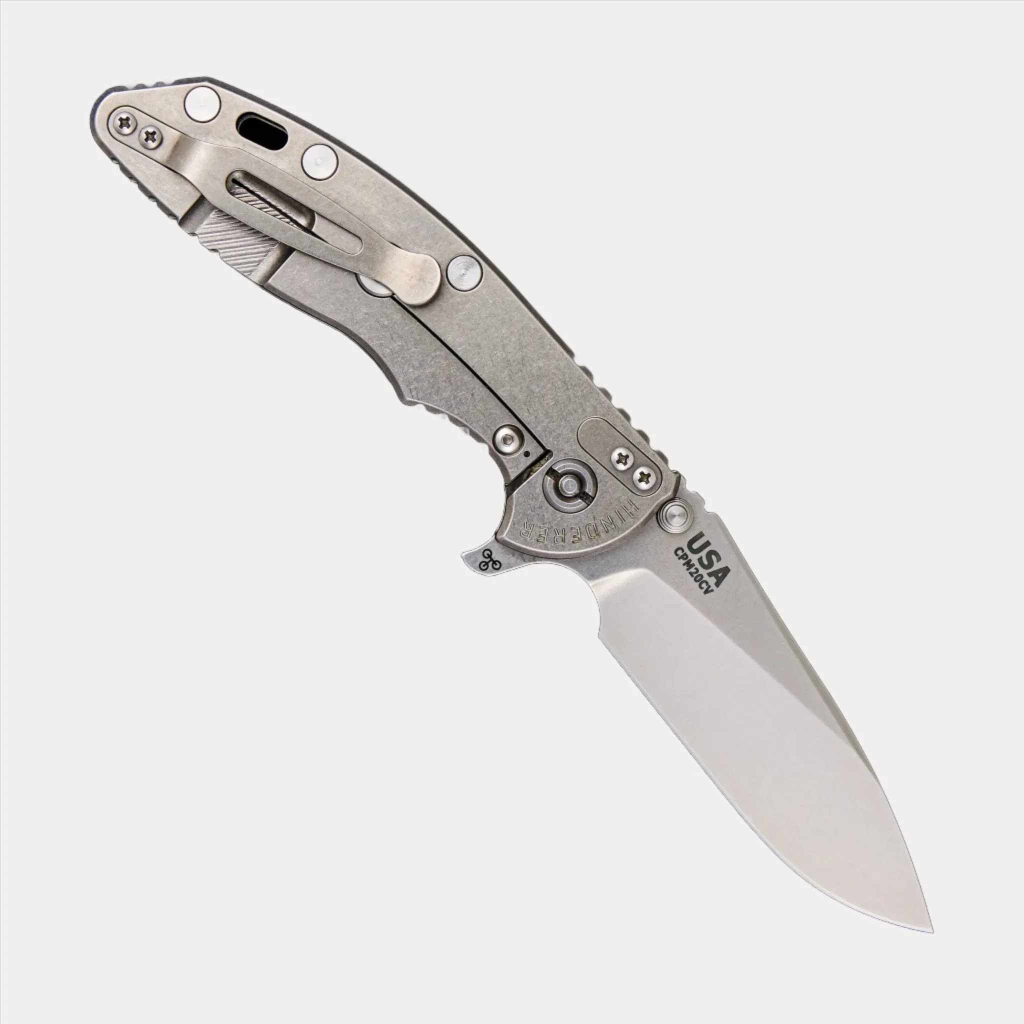 XM-18 3.5″ – Slicer CPM 20CV – Tri-Way – Stonewash – Black G10 - Image 2