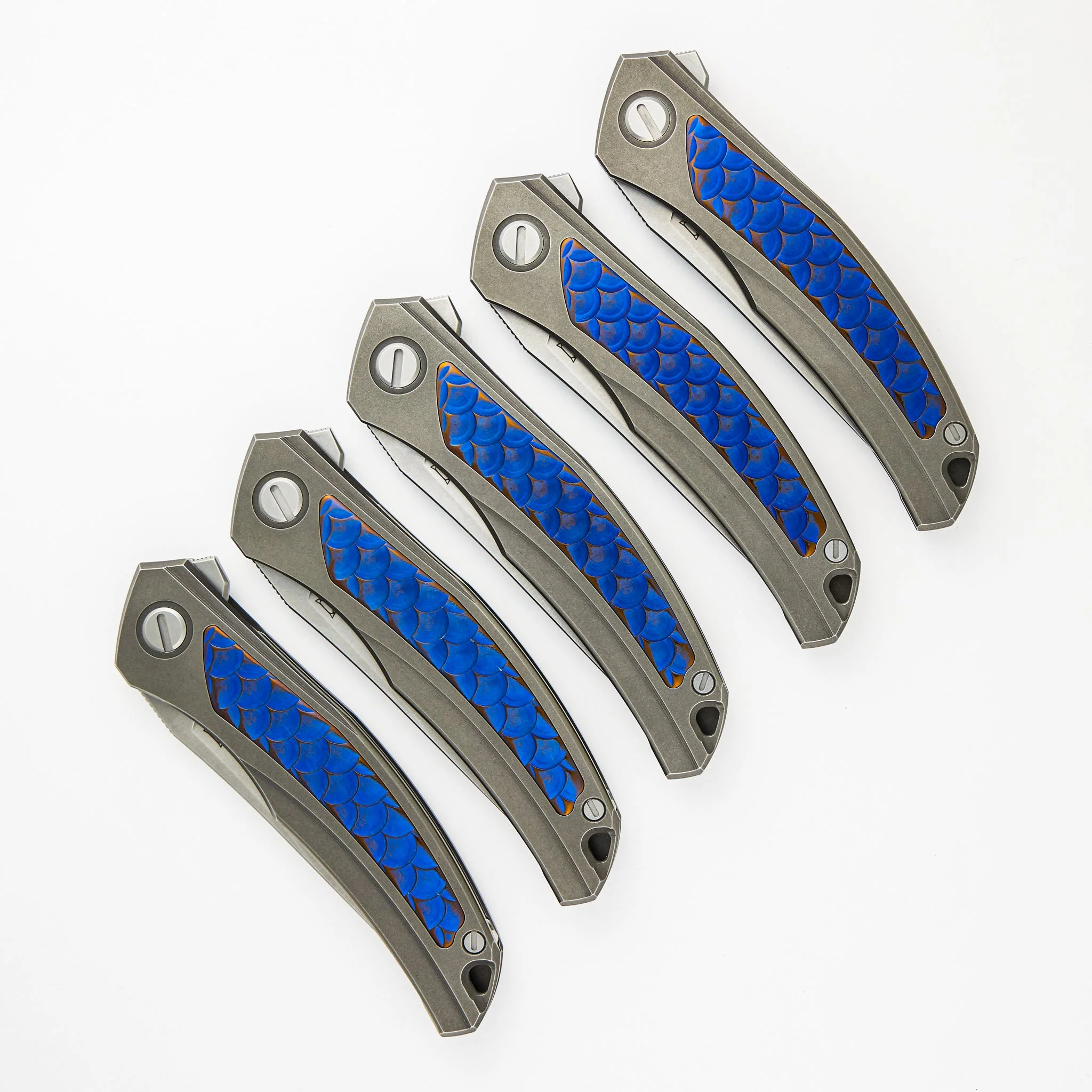 Shirogorov Knives / John Barker Quantum “Dragon” – Cromax PM Blade – MRBS - Image 9