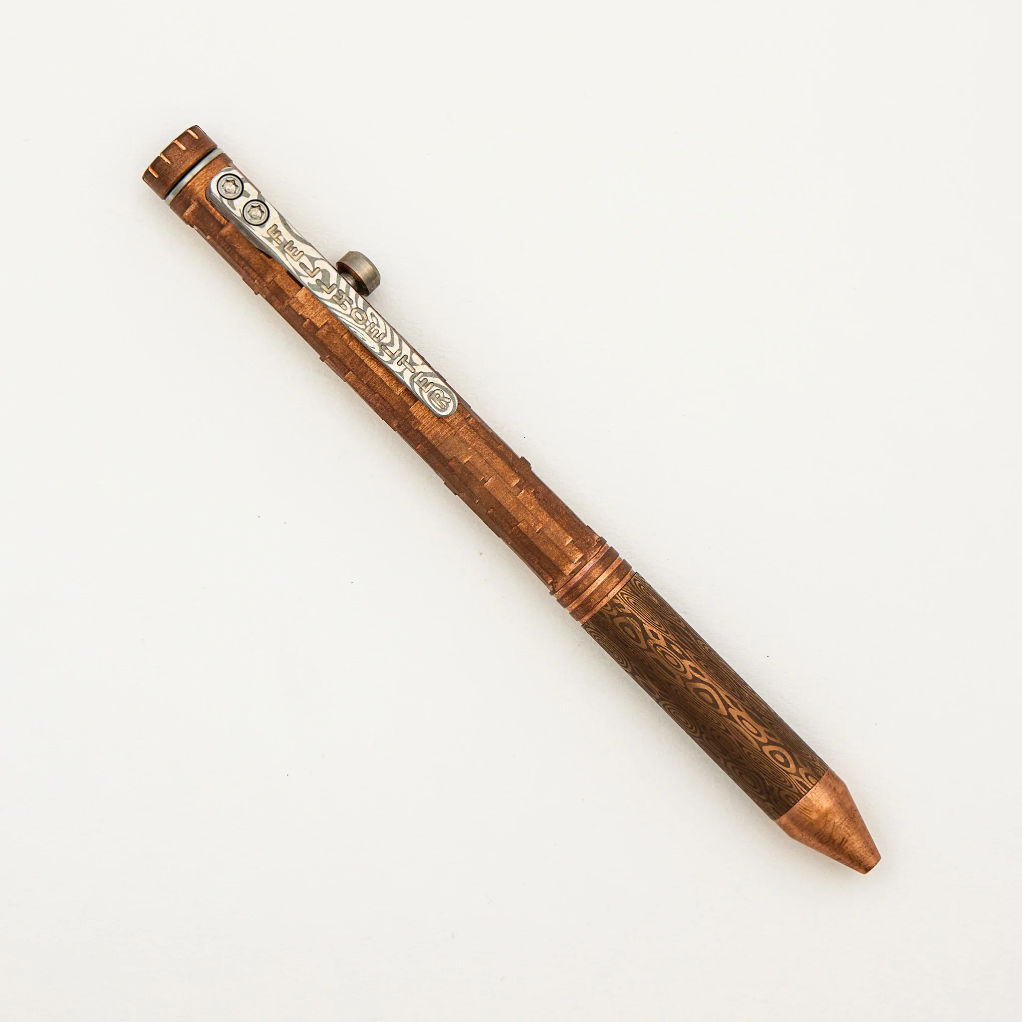 Cptn Axel Frankenbolt - Copper PixelCut/Damasteel - Image 2