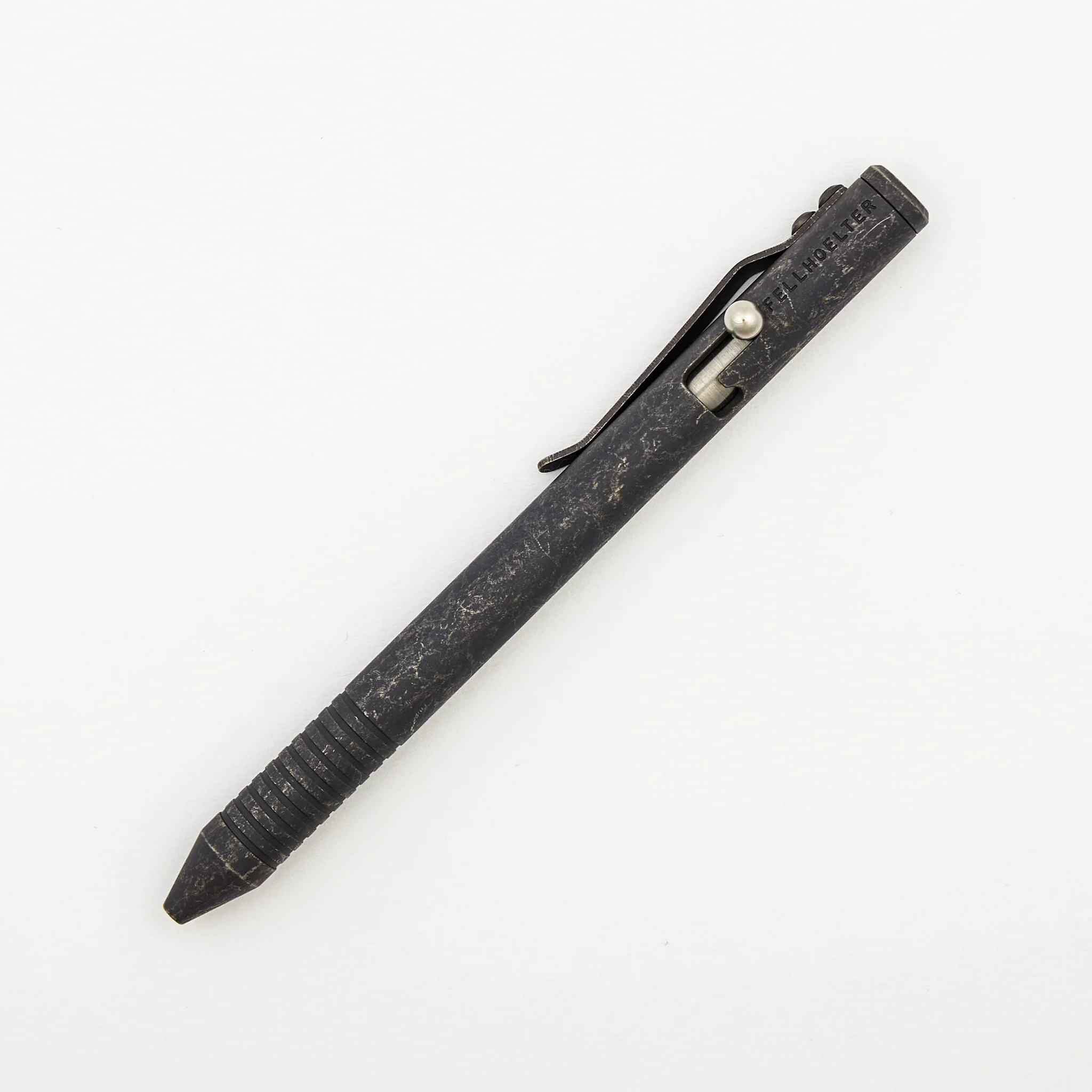 Cptn Axel Full Size TiBolt Pen - "Battleground" Titanium