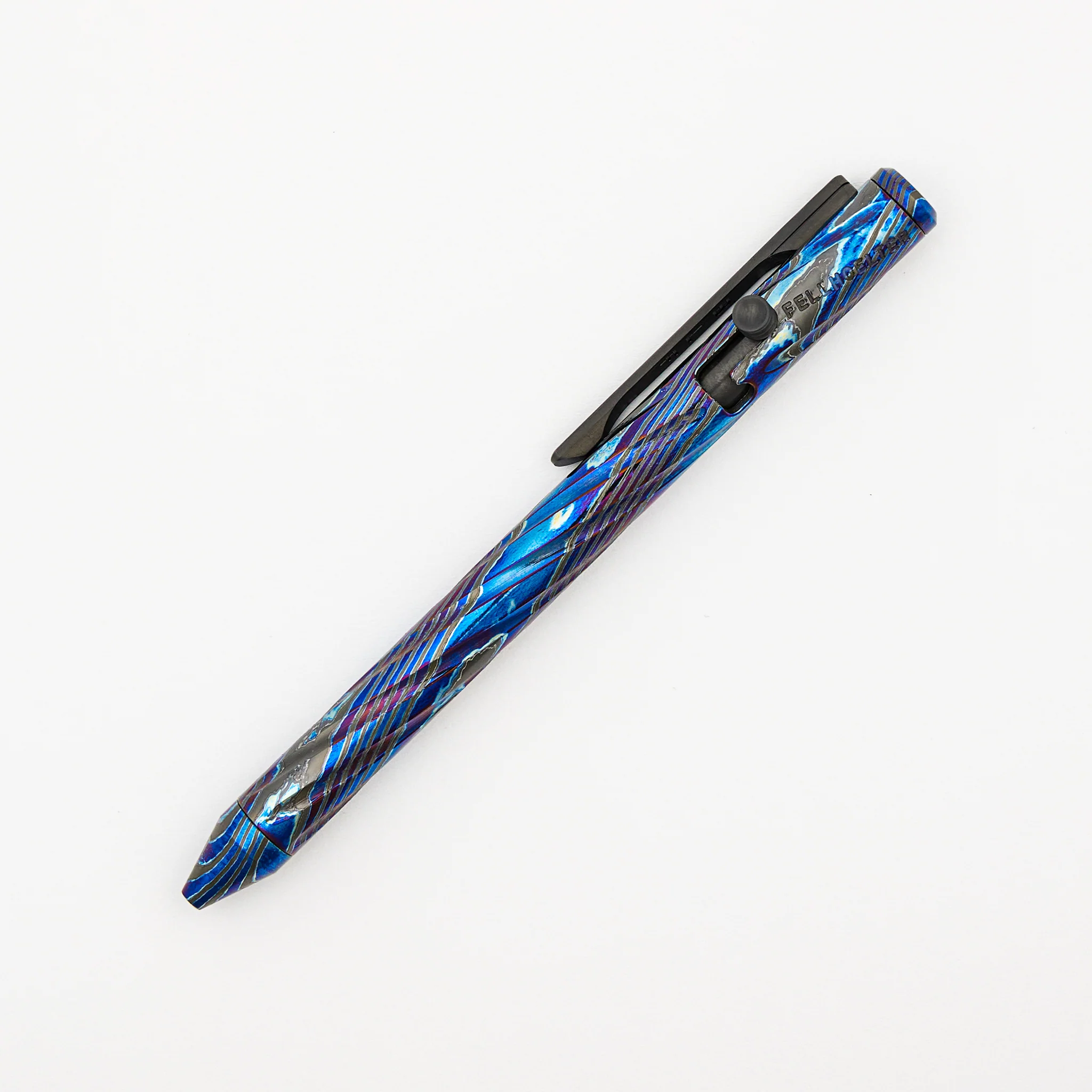 Cptn Axel Full Size TiBolt Pen - DarkTi / Zirconium Accents