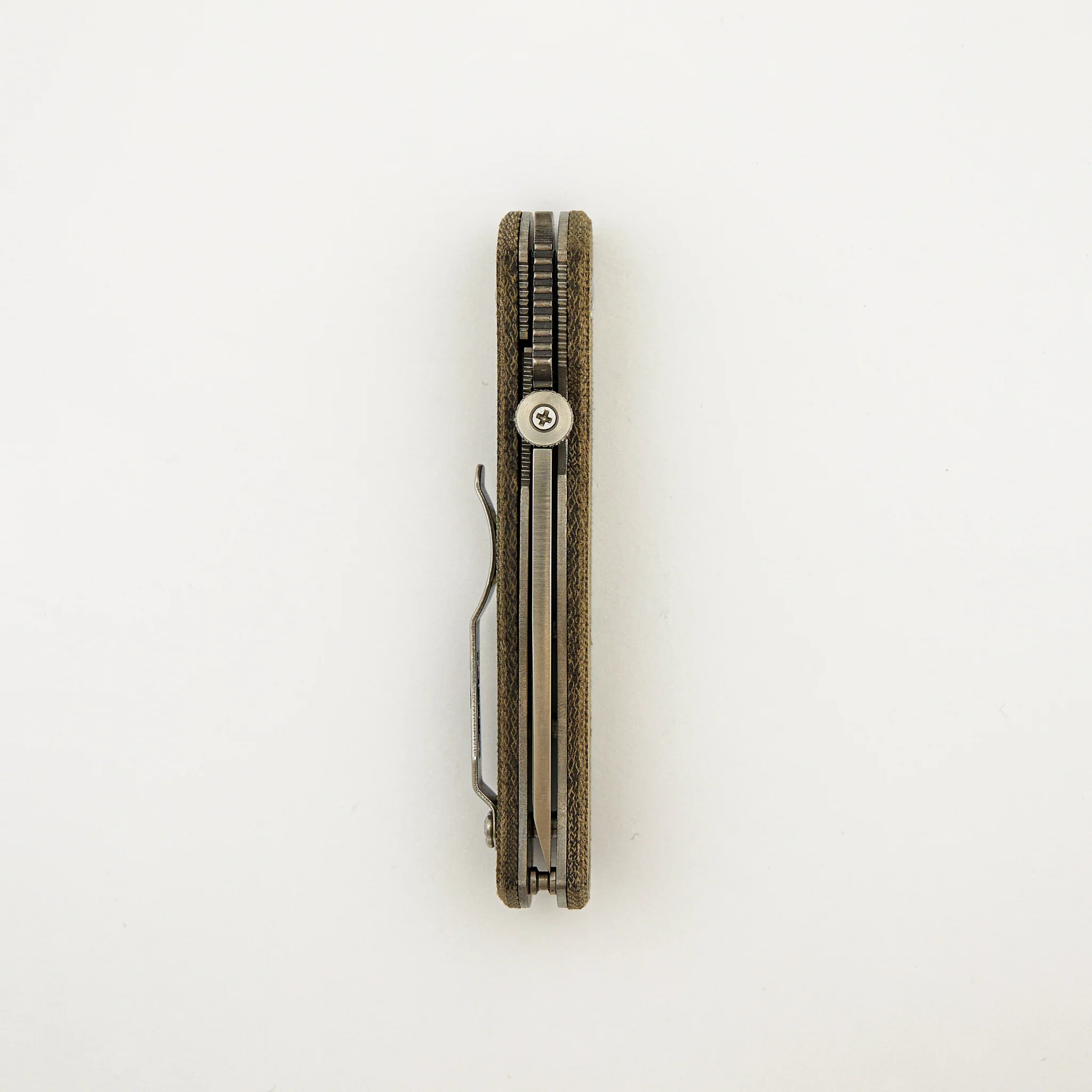 CQC-7B SF Right-Grind Green Micarta #006 - Image 5