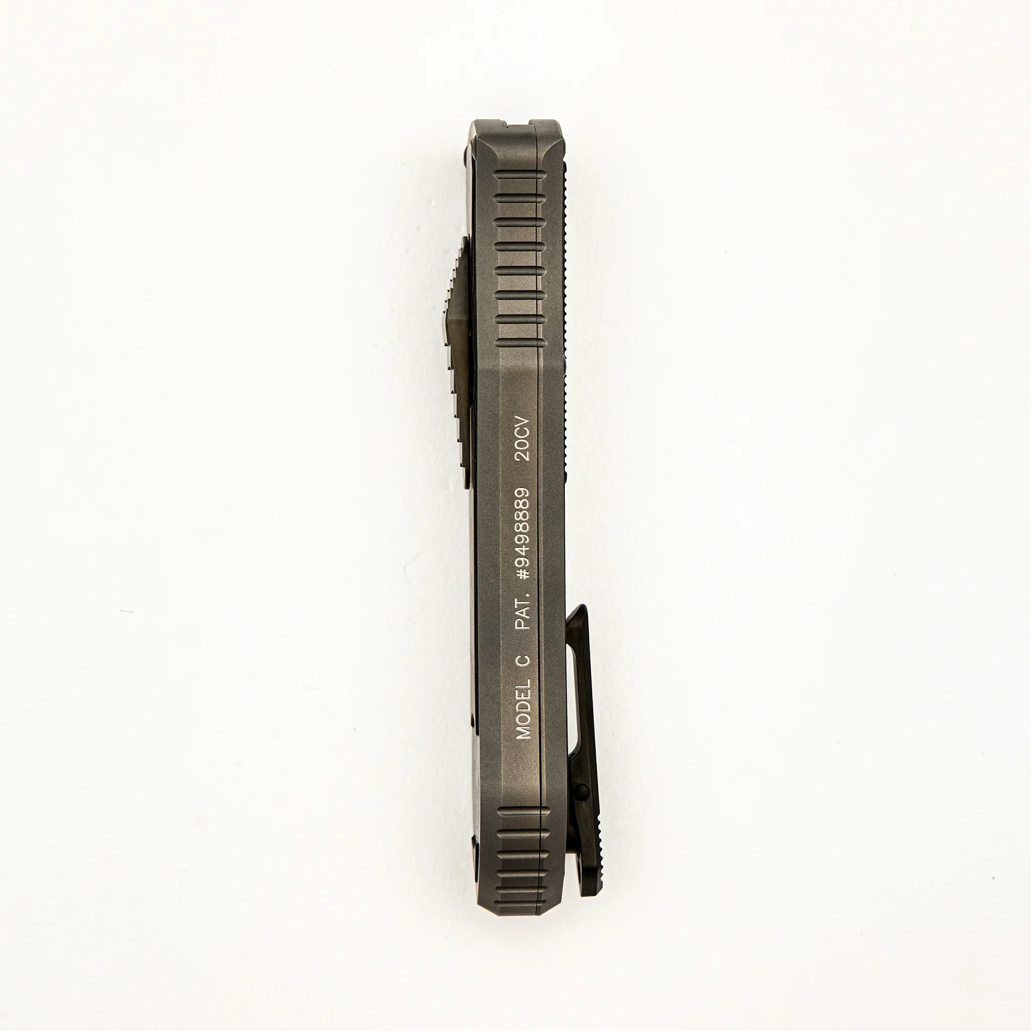 Deadlock Model C - Titanium Handle W/ Fat Carbon Inlay - 20CV Blade - Image 5
