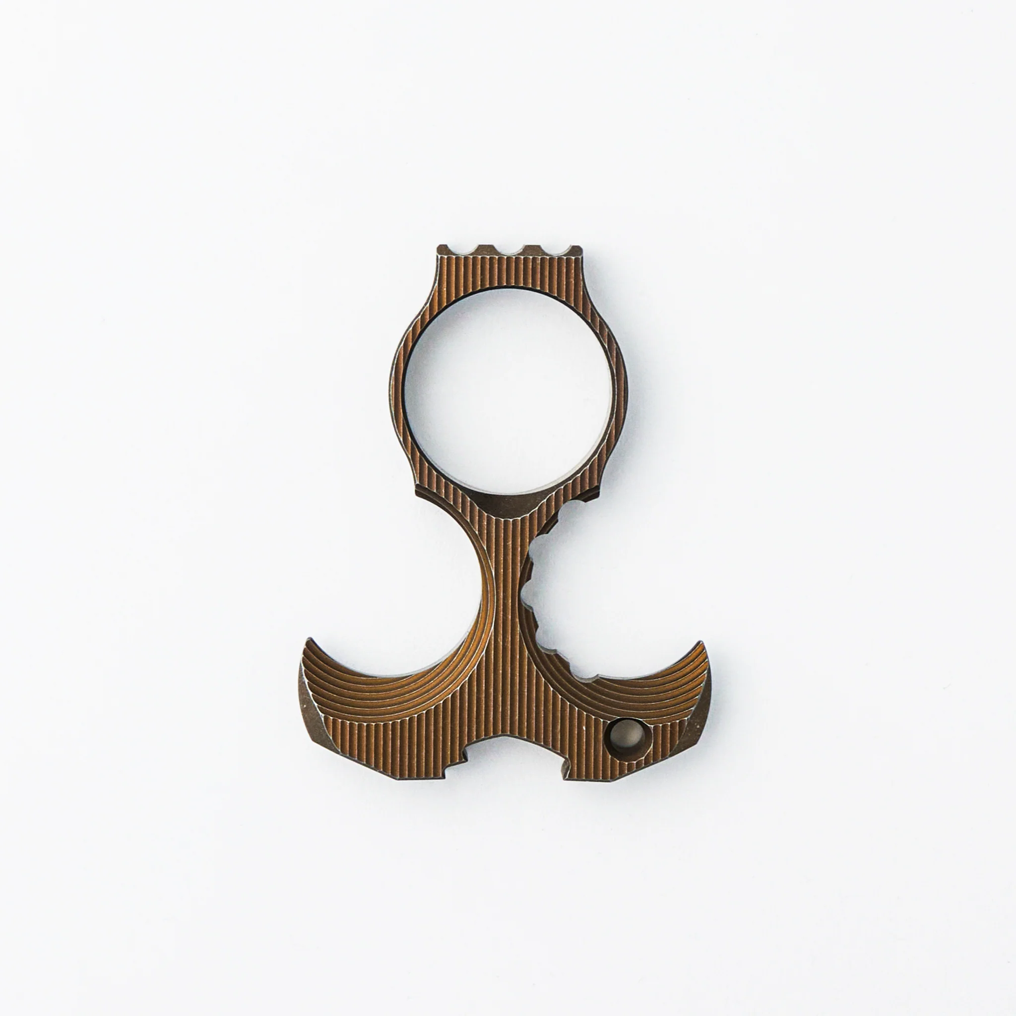 Derzhava - Bronze Titanium - Vertical Mill Pattern