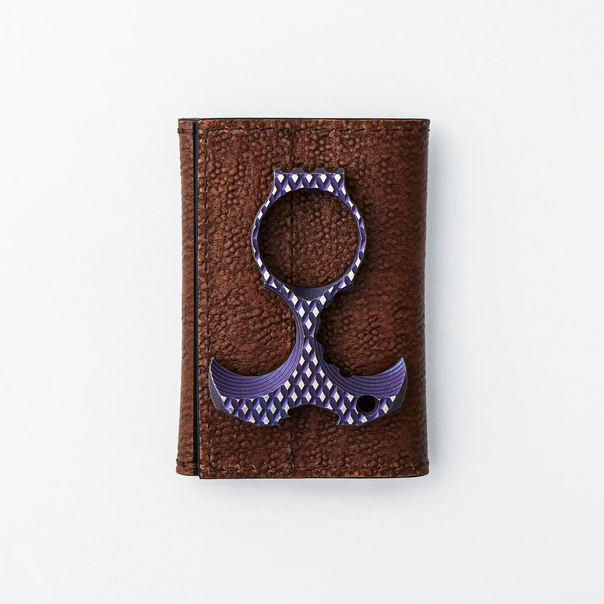 Derzhava - Purple/Satin Titanium - Diamond Mill Pattern - Image 5