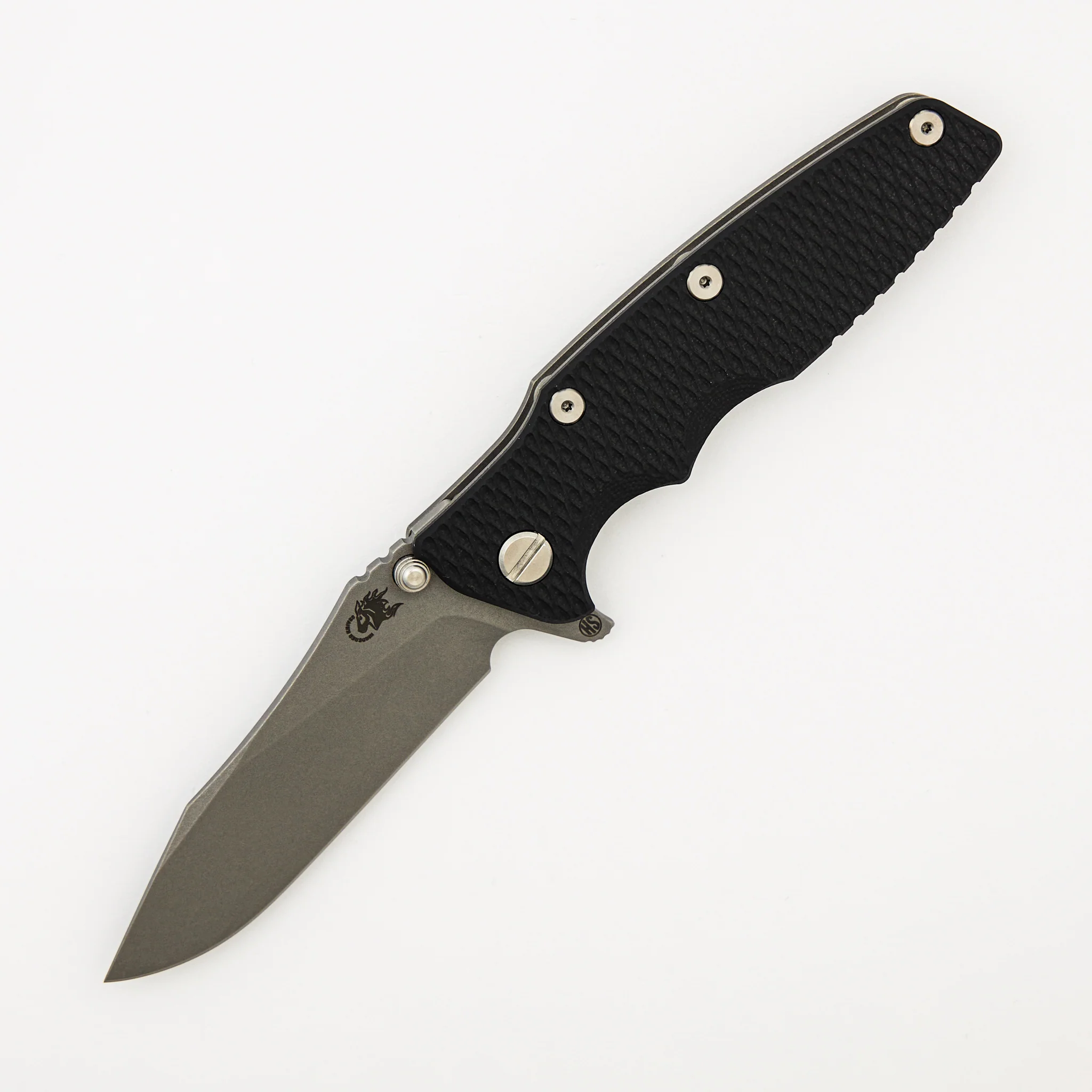Eklipse 3.5" - MagnaCut Skinny Slicer - Hollow Grind - Tri-Way - Working Finish - Black G10
