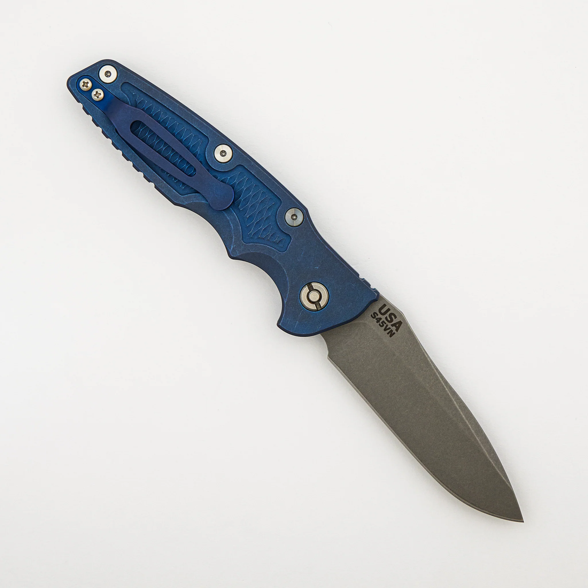 Eklipse 3.5" - Automatic - S45VN Spearpoint - Battle Blue - Image 2