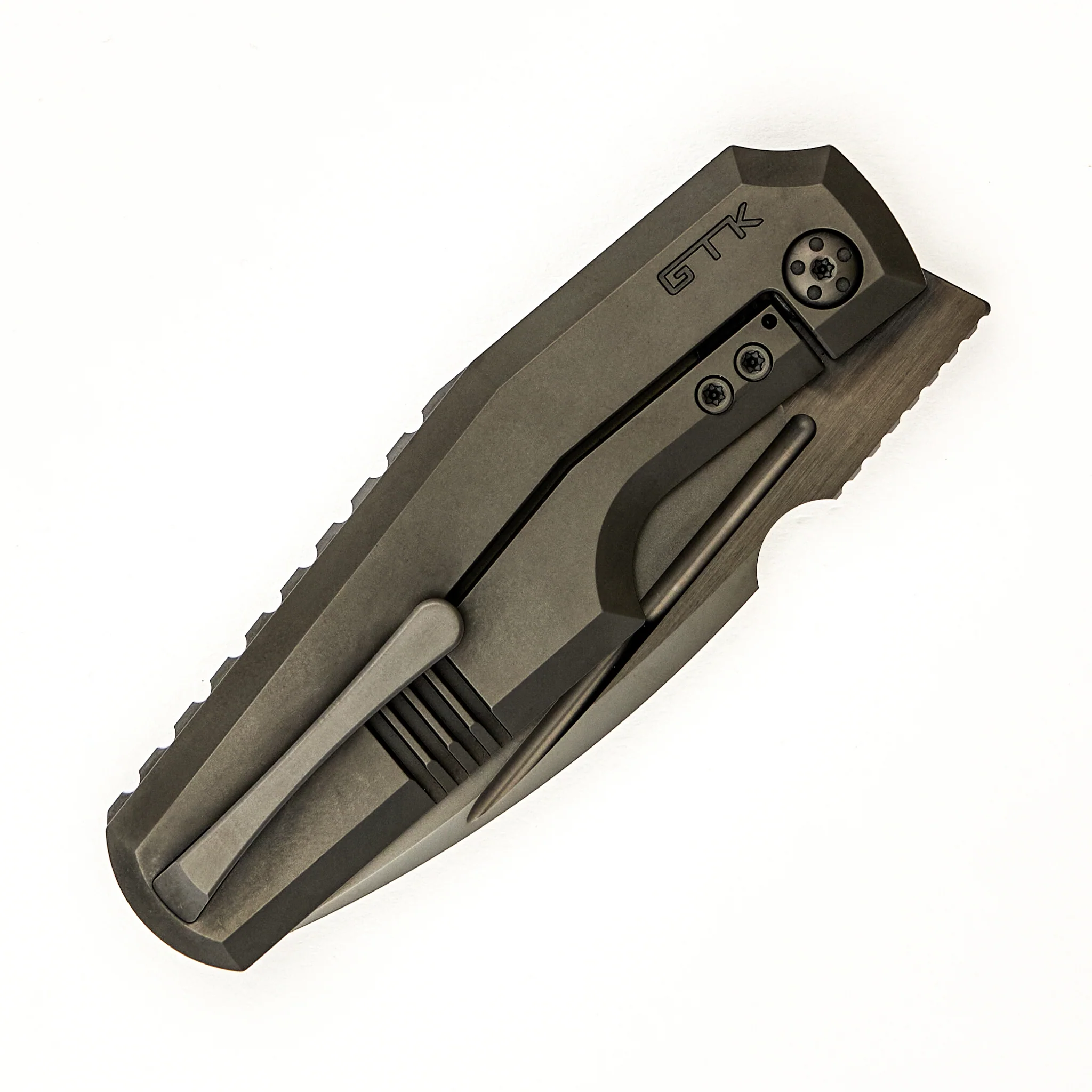 Elementak - DLC M398 Blade - DLC Titanium Handle (Thomas Gony Design) - Image 4