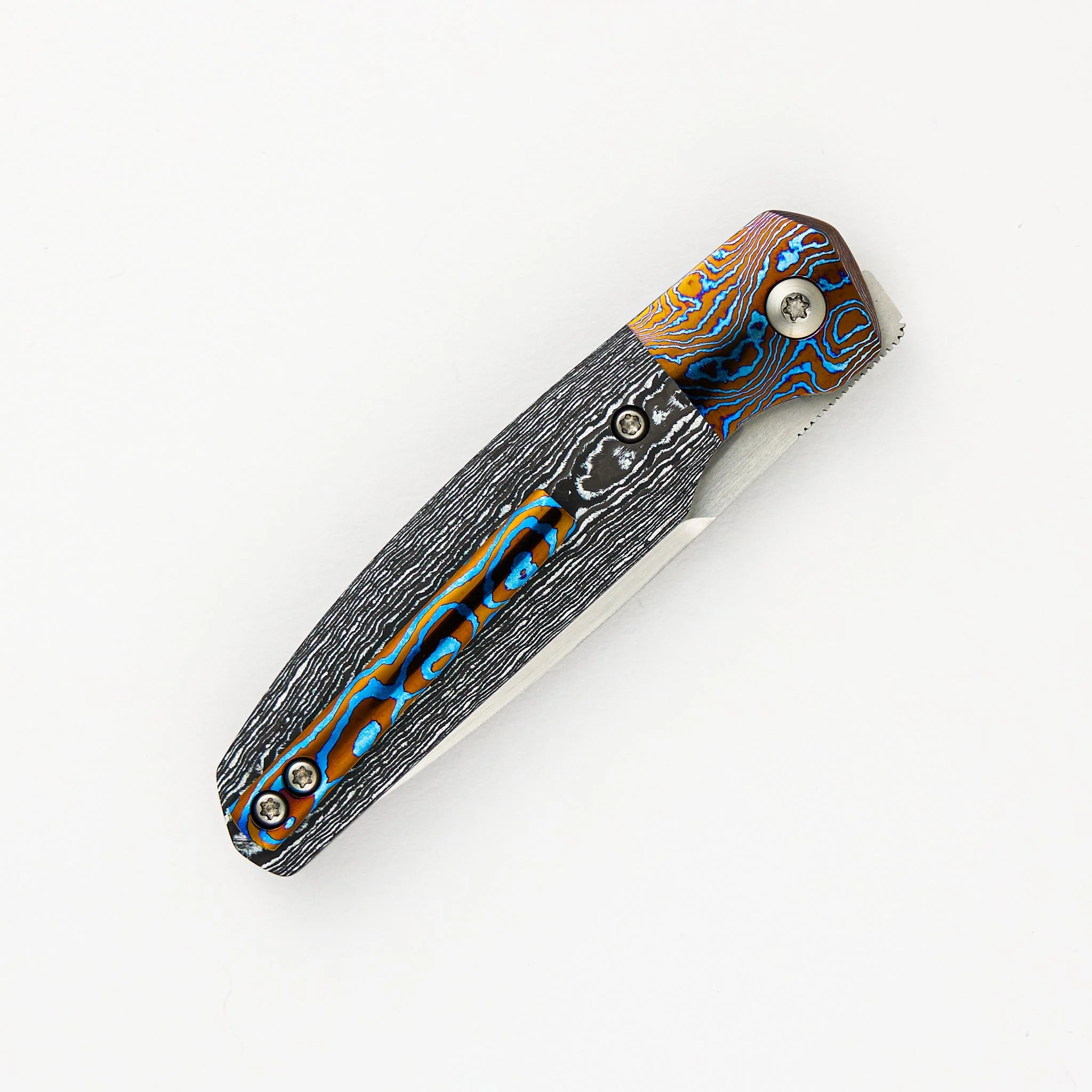 White CarboTi Caballero Front Flipper (Pattern 3) - 2024 R1 Invitational - Image 4