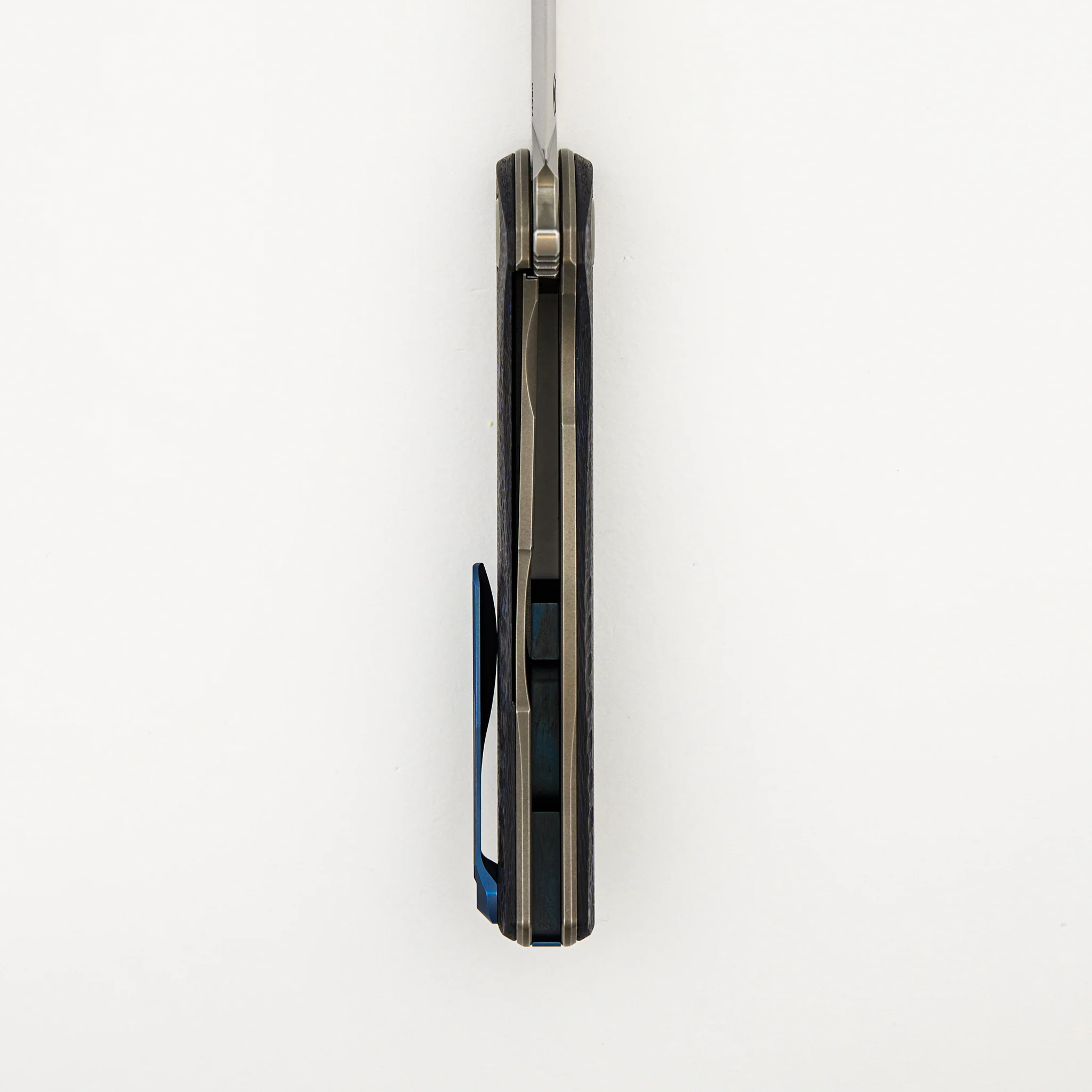 F3 NS - M390 Blade - Blue Carbon Fiber Handle - MRBS - Image 6