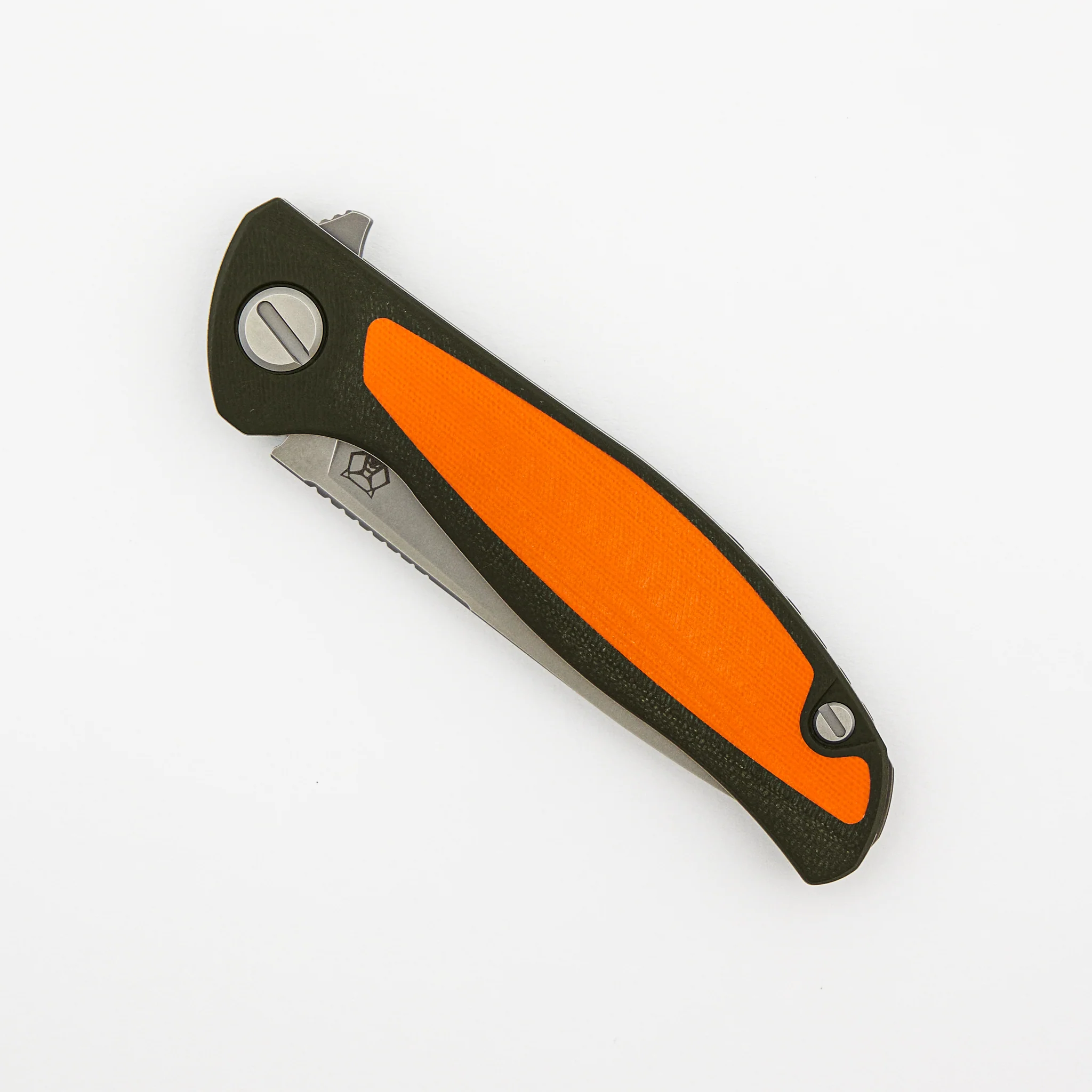 F3 Outdoor - Special Edition - Cromax PM Blade - Green/Orange G10 Handle - MRBS - Image 3