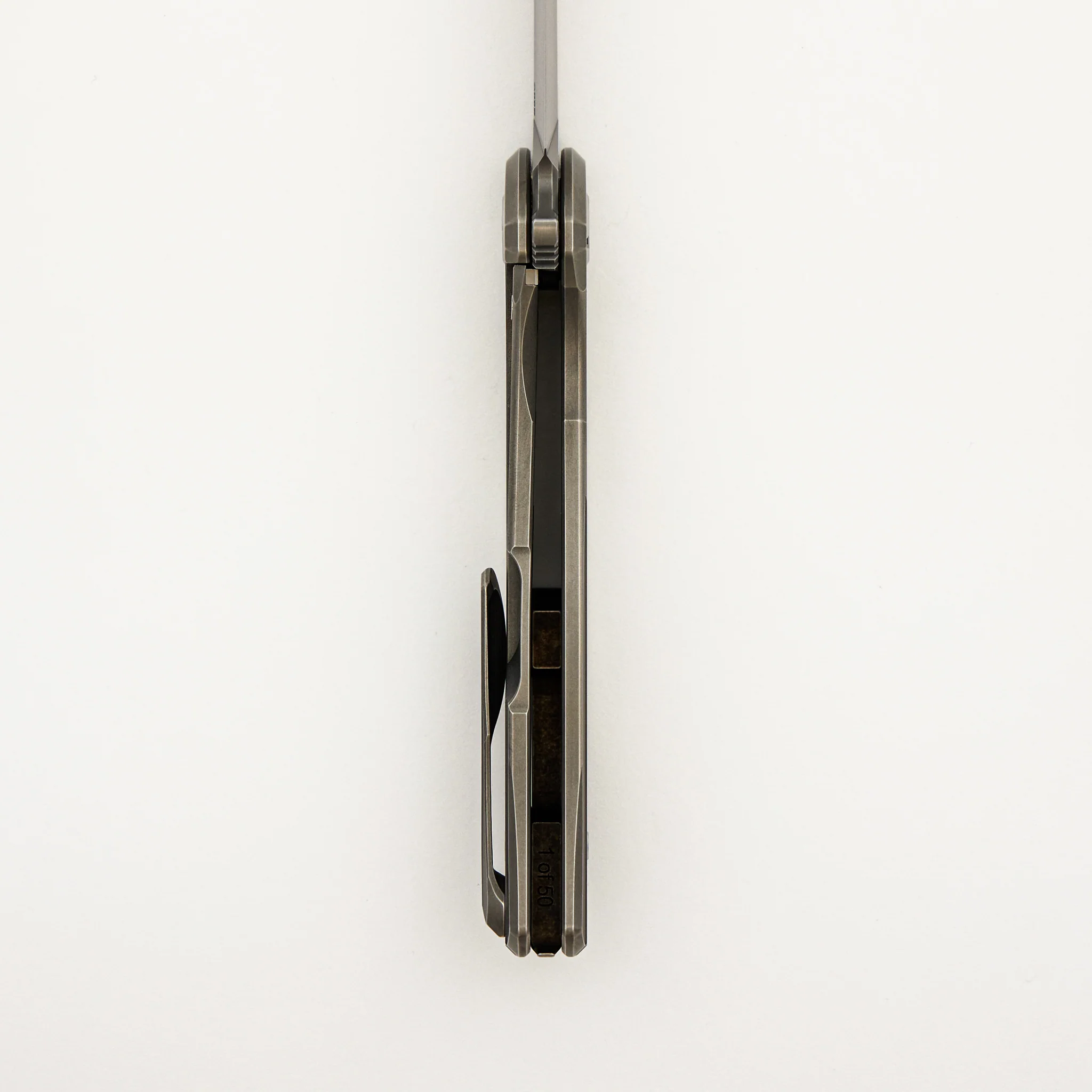 F95 Braces - S90V Blade - Titanium Handle - Bronze Accents - Washers - Image 6