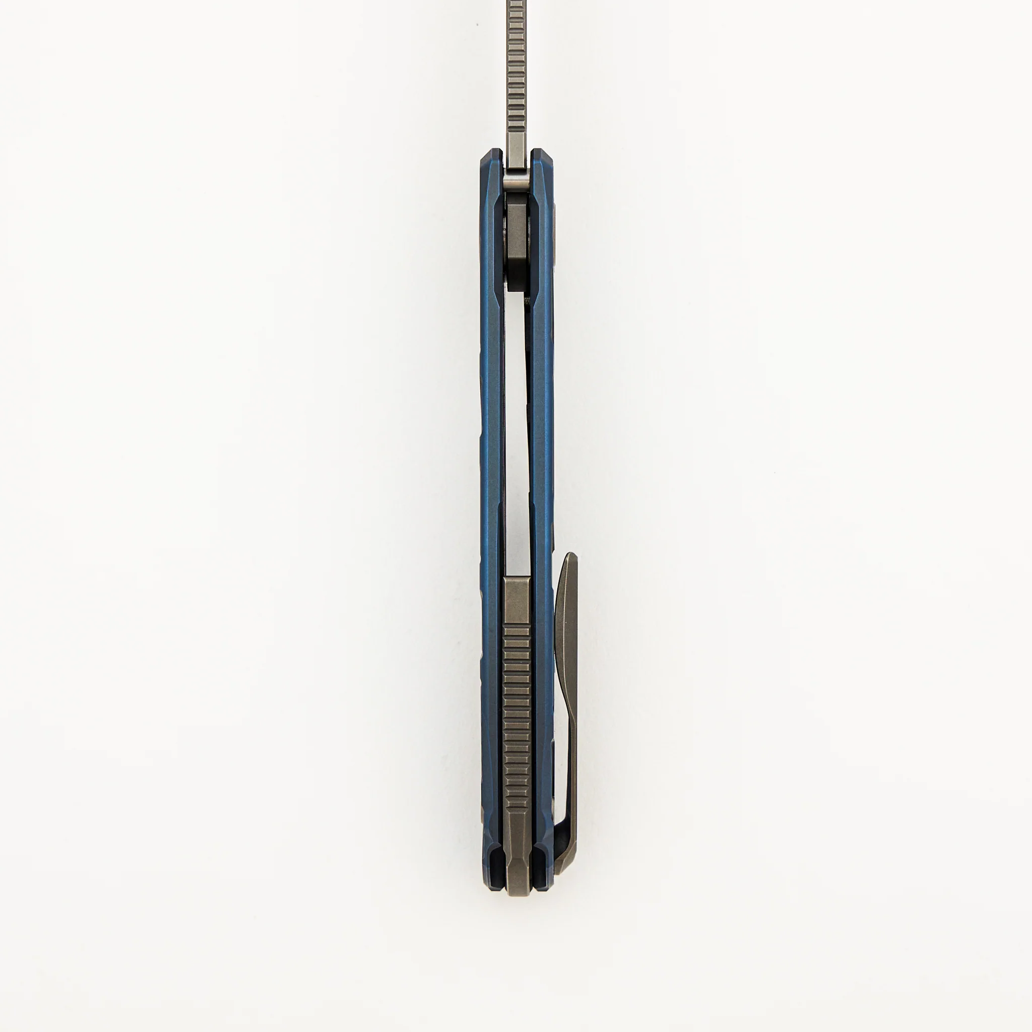 F95 T Pattern Gen. 4 - Blue Titanium Handle - M390 Blade - MRBS - Image 7