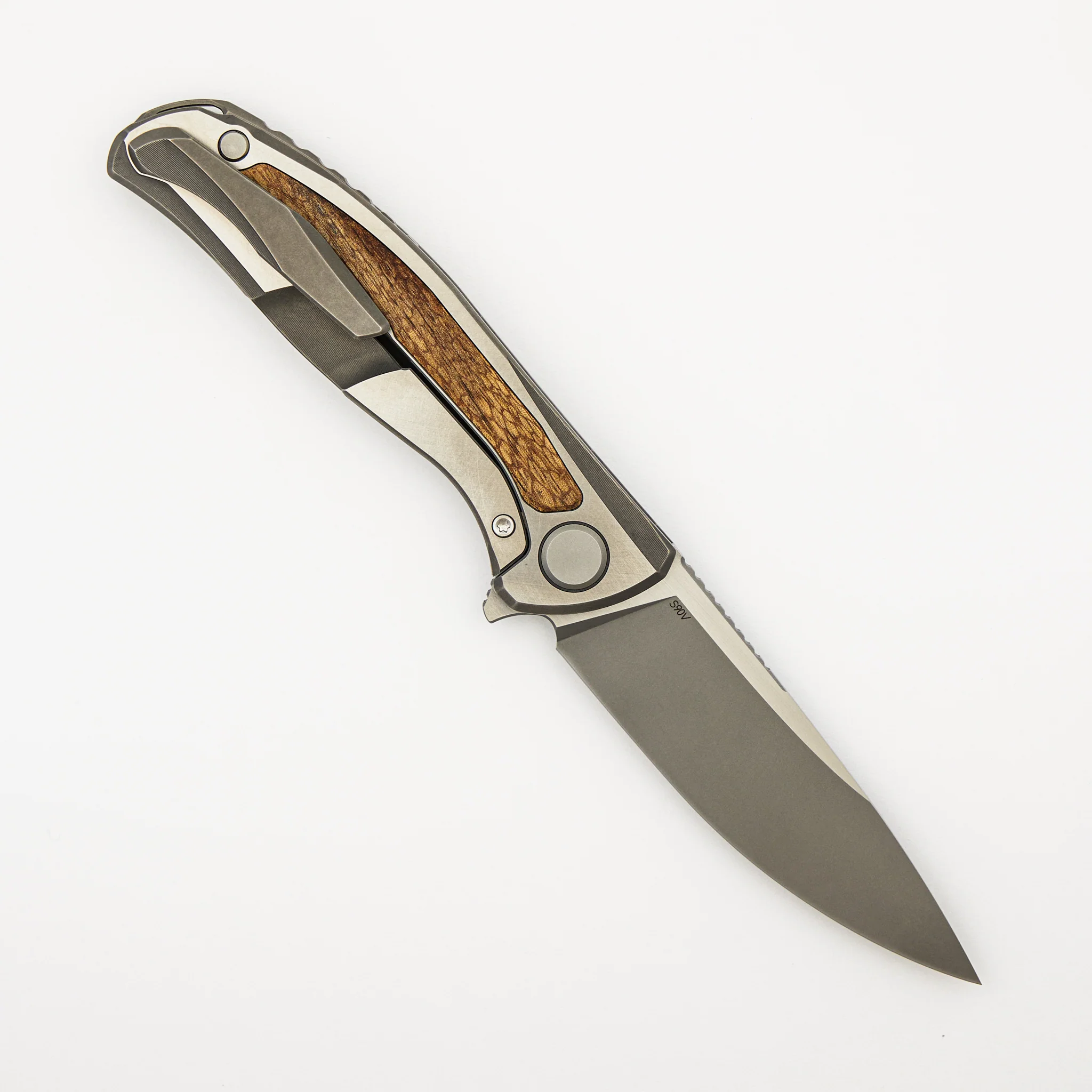 F95NL - Canaito Wood Inlay - S90V Blade - MRBS - Image 2