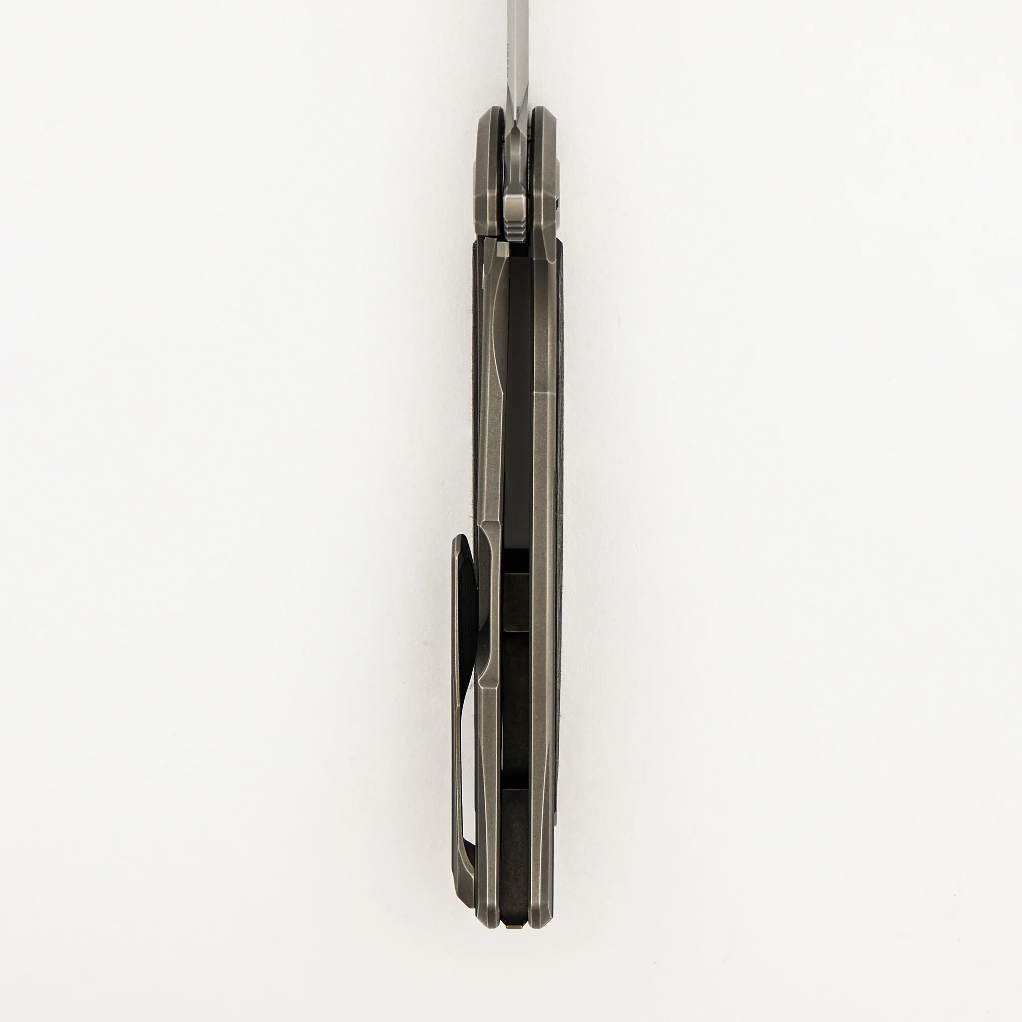 F95NL Gen. 5 - M390 Blade - Titanium Handle - Copper TechnoCarbo Inlays - MRBS - Image 6