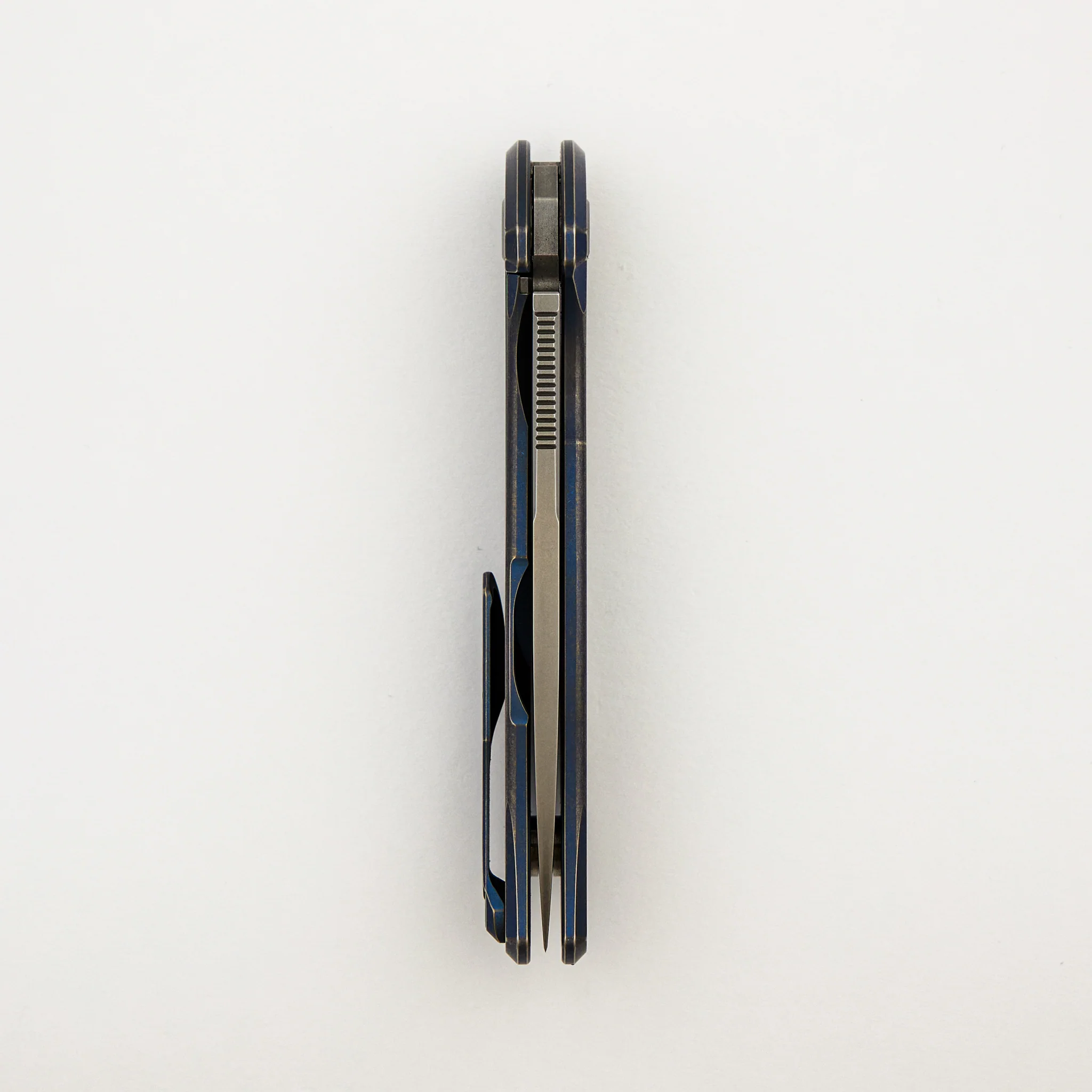 F95R - Blue Anodized Titanium Handle - M390 Blade - MRBS - Image 5