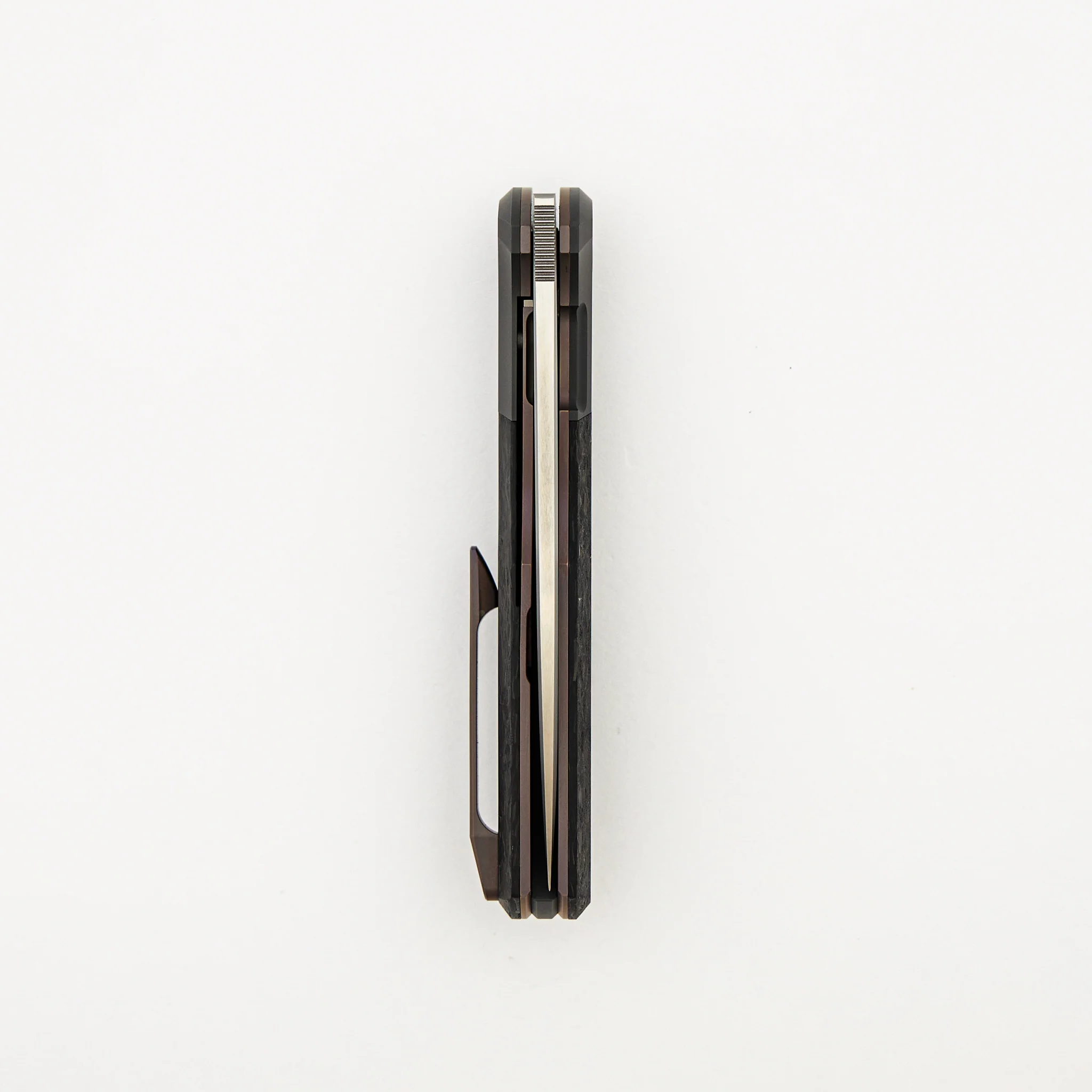 FIF20 - M390 Blade - Titanium/Carbon Fiber Handle (Philippe Jourget Design) - Image 5