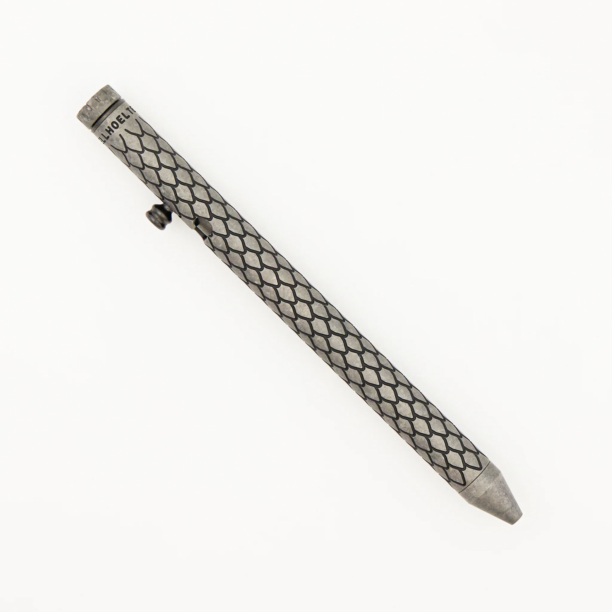 Cptn Axel Full Size TiBolt Pen - CrystalTi Tuxedo Dragon - Zirconium Accents - Fap Cap - Image 2