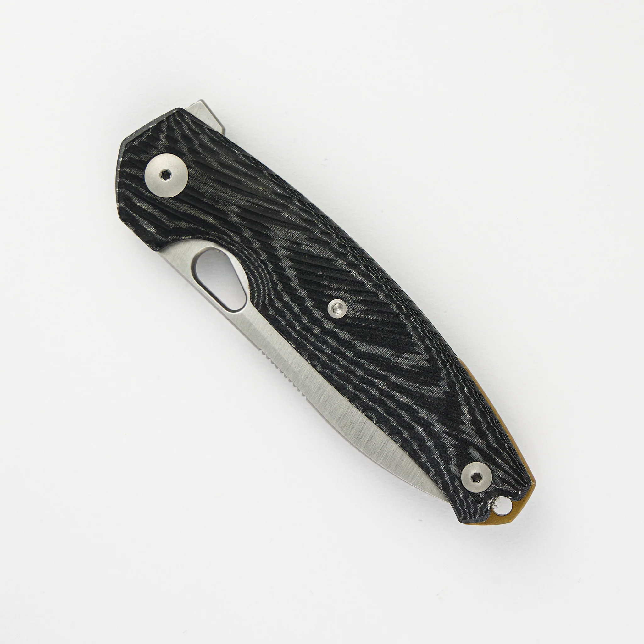 ACE JAGT - Black Canvas Micarta - Satin - Image 3