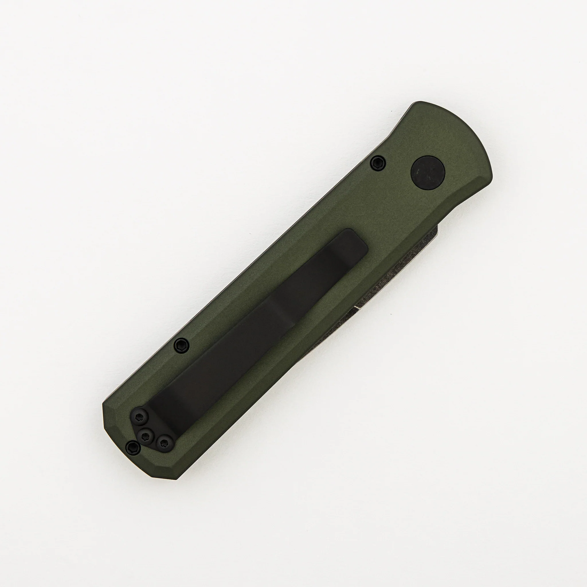 Godson – 721-Green DLCW - Solid Green Handle - DLC Washed 154CM Blade - Image 4