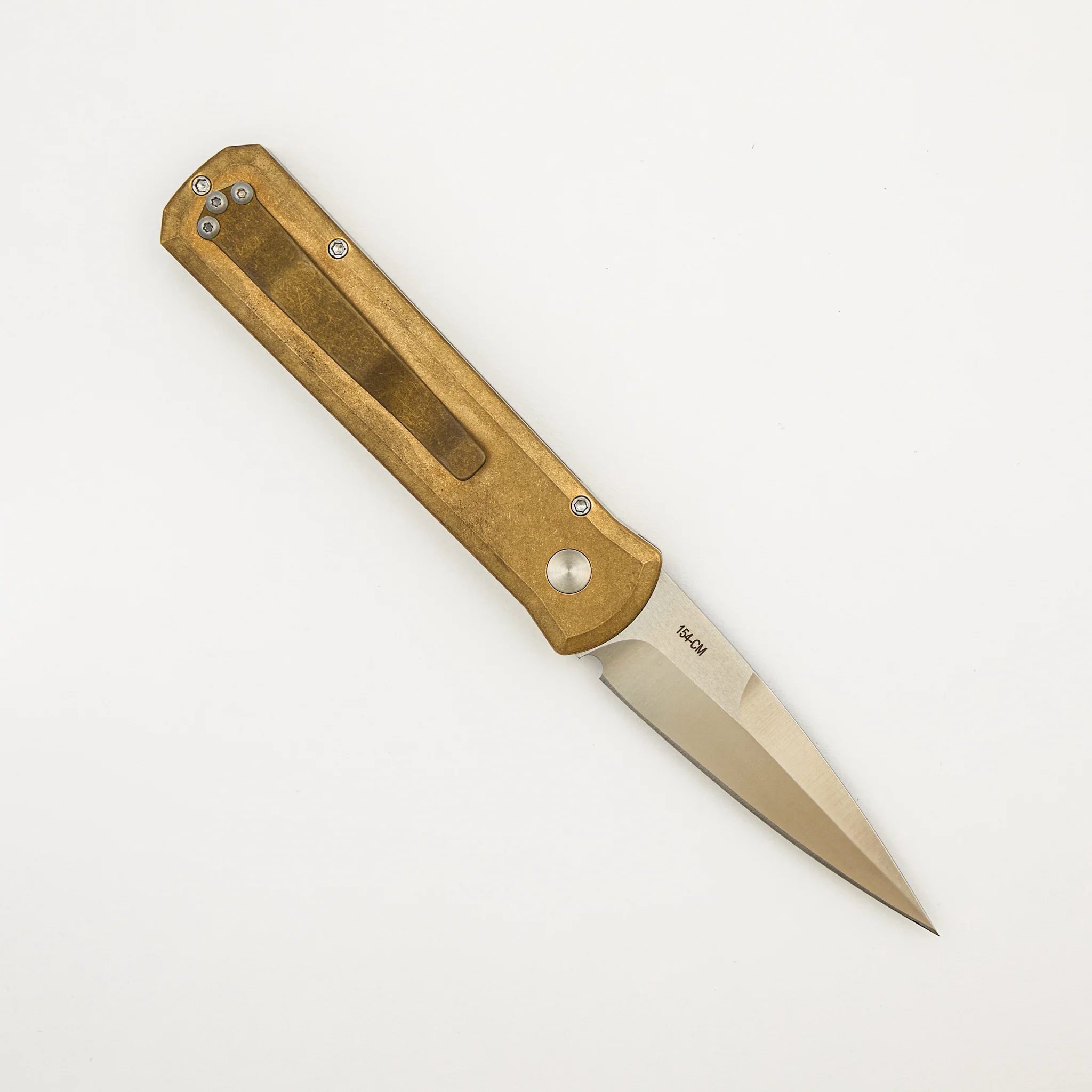 Godson Limited 7110 - SW Solid Bronze AL Handle - Mother of Pearl Button - Image 2
