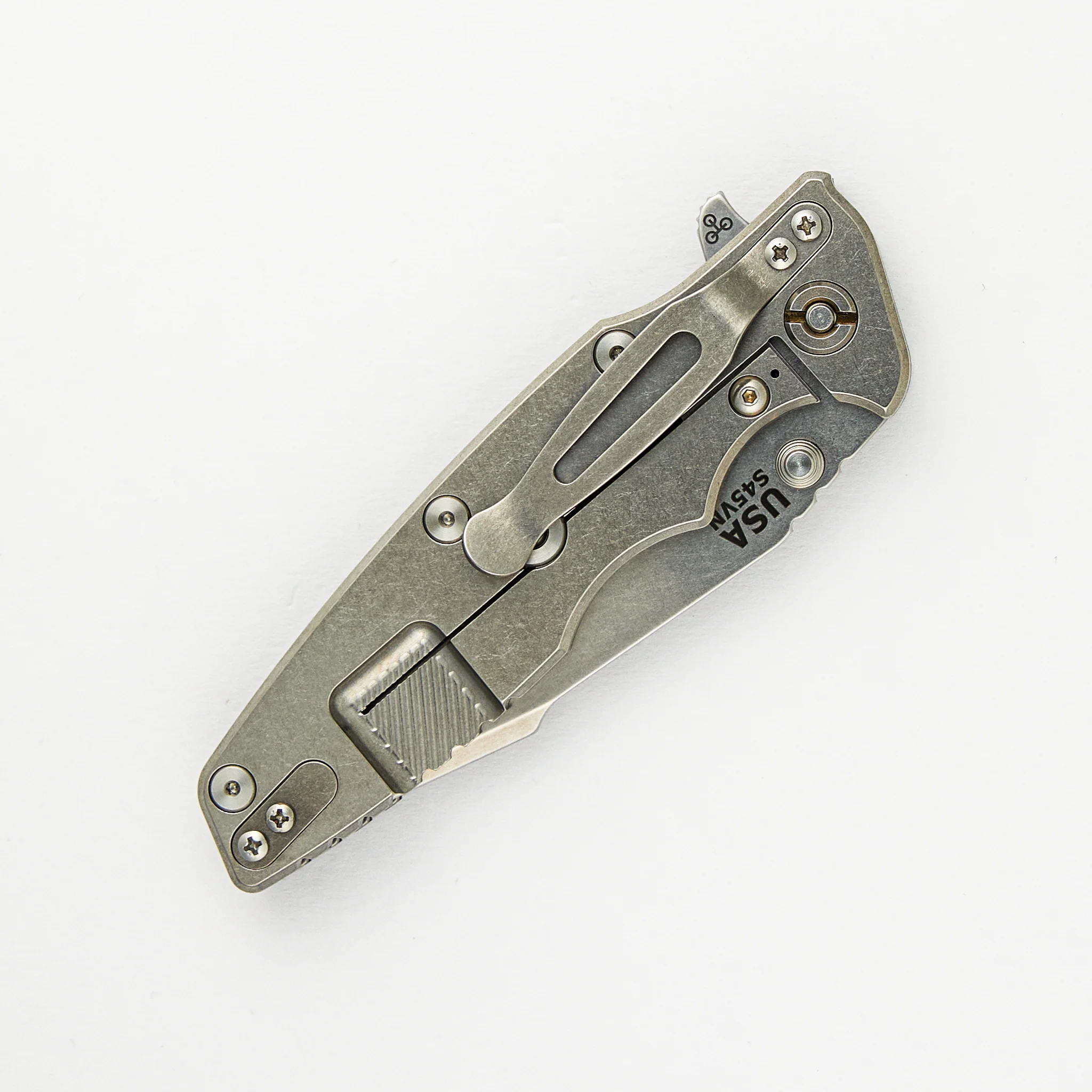 Eklipse 3.5" S45VN Harpoon Tanto Tri-Way Stonewash Black G10 - Image 4