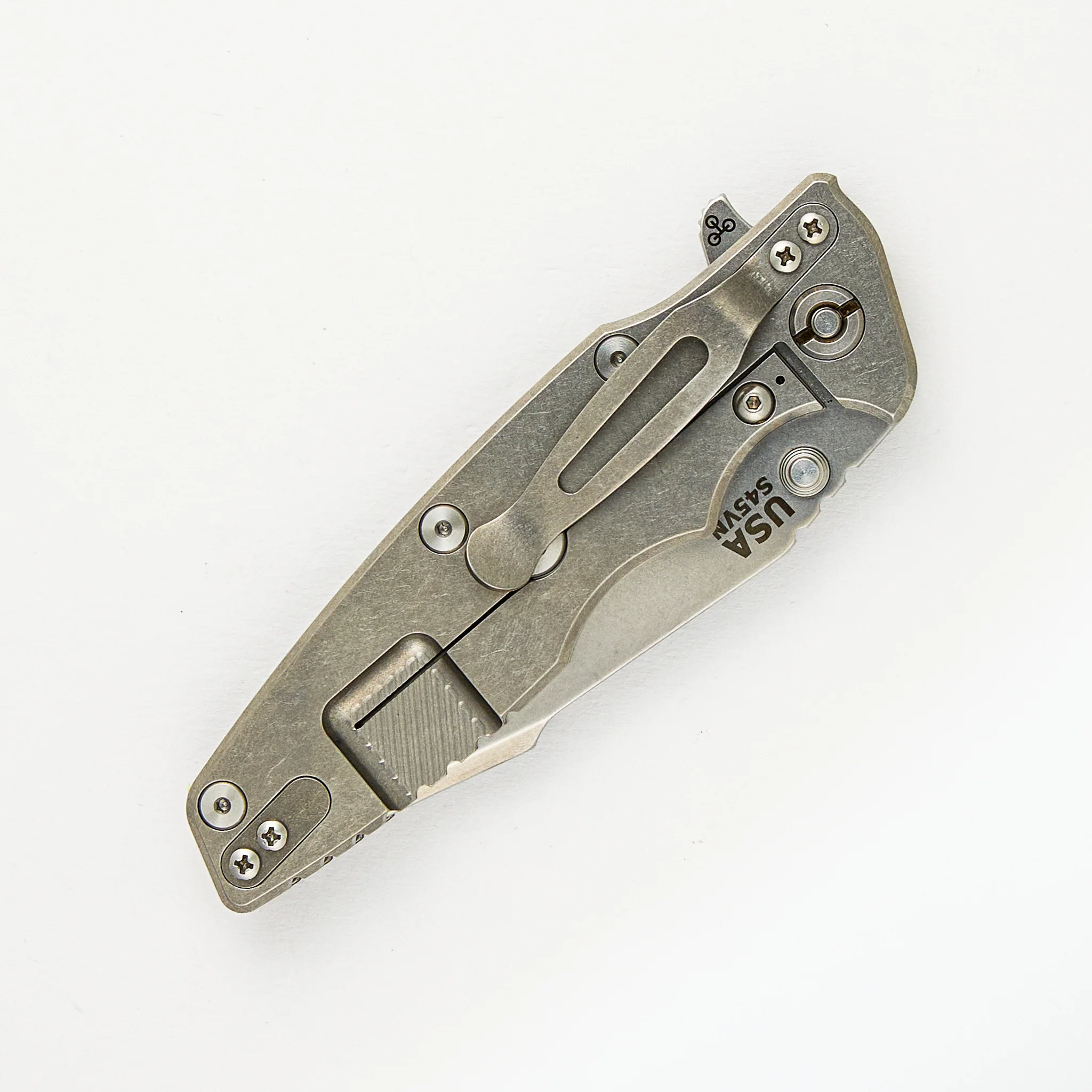 Eklipse 3.5" S45VN Harpoon Tanto Tri-Way Stonewash FDE G10 - Image 4