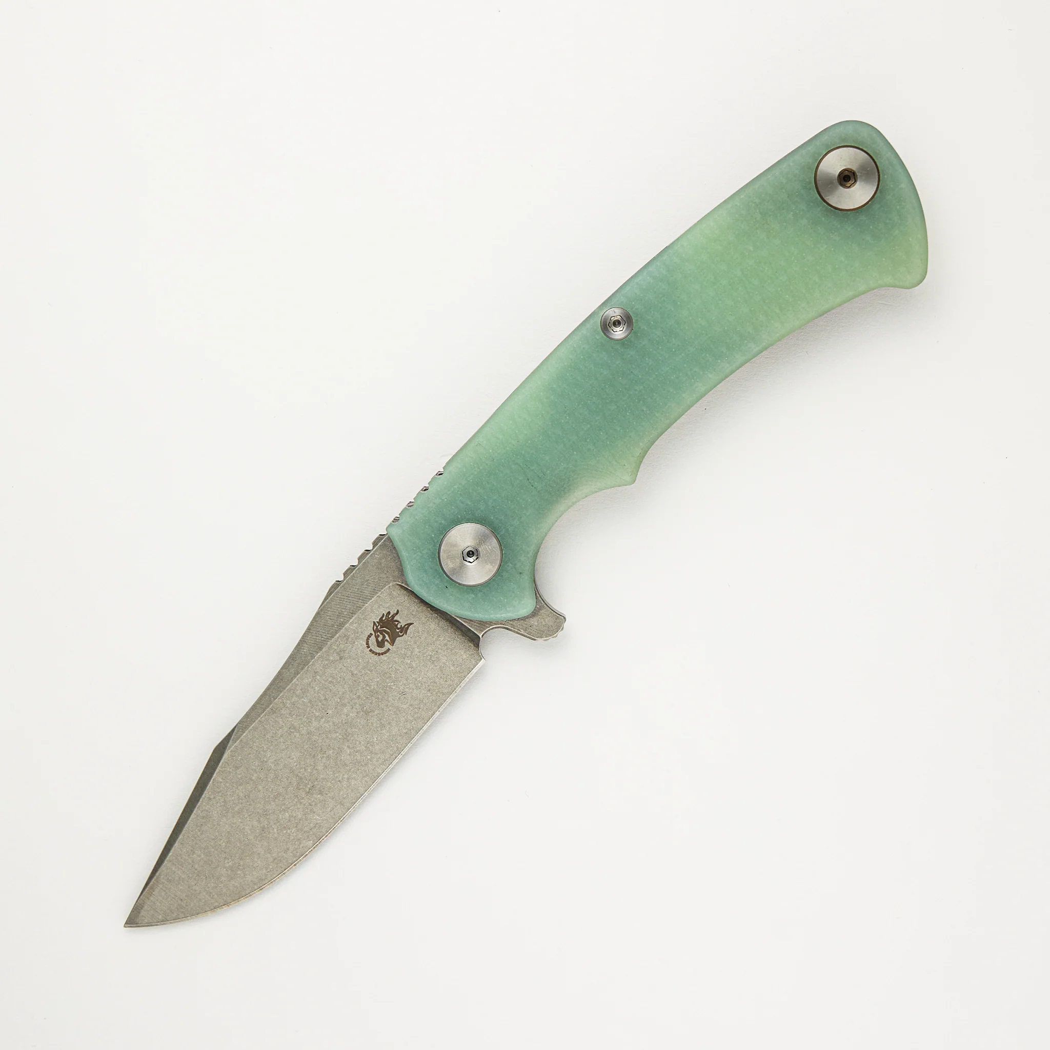 Project X - Clip Point MagnaCut Blade - Tri-Way - Working Finish - Translucent G10