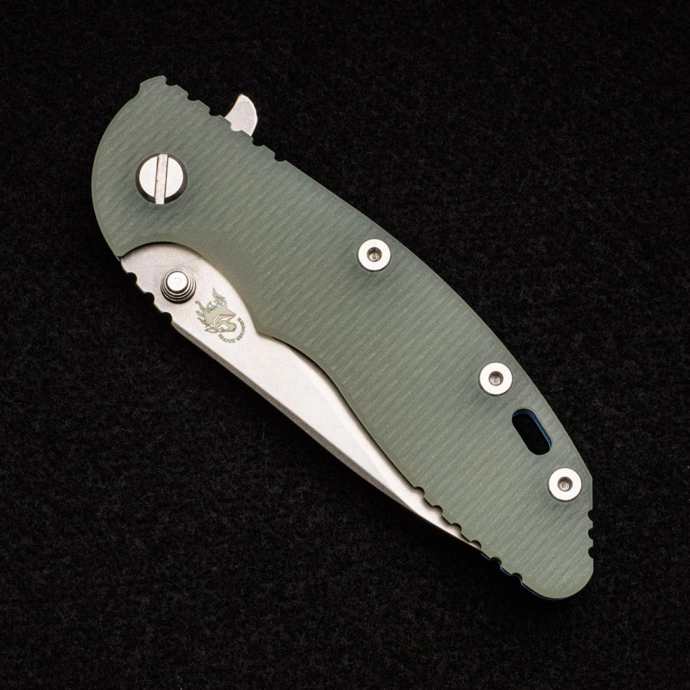 XM-18 3.5" - Slicer - Stonewash Blue - Jade G10 - Image 5