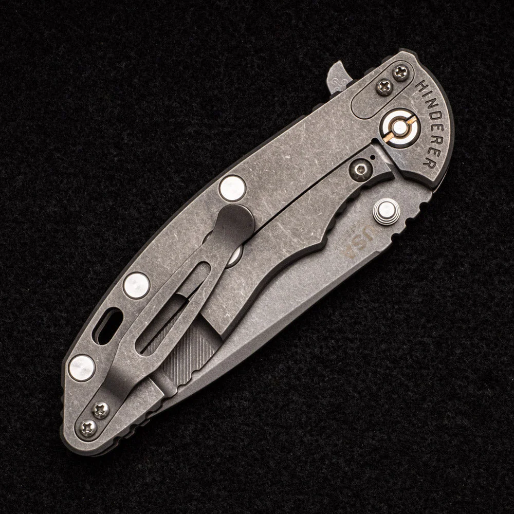 XM-18 3.5" - Spear Point - Working Finish - Titanium Scale - Image 6